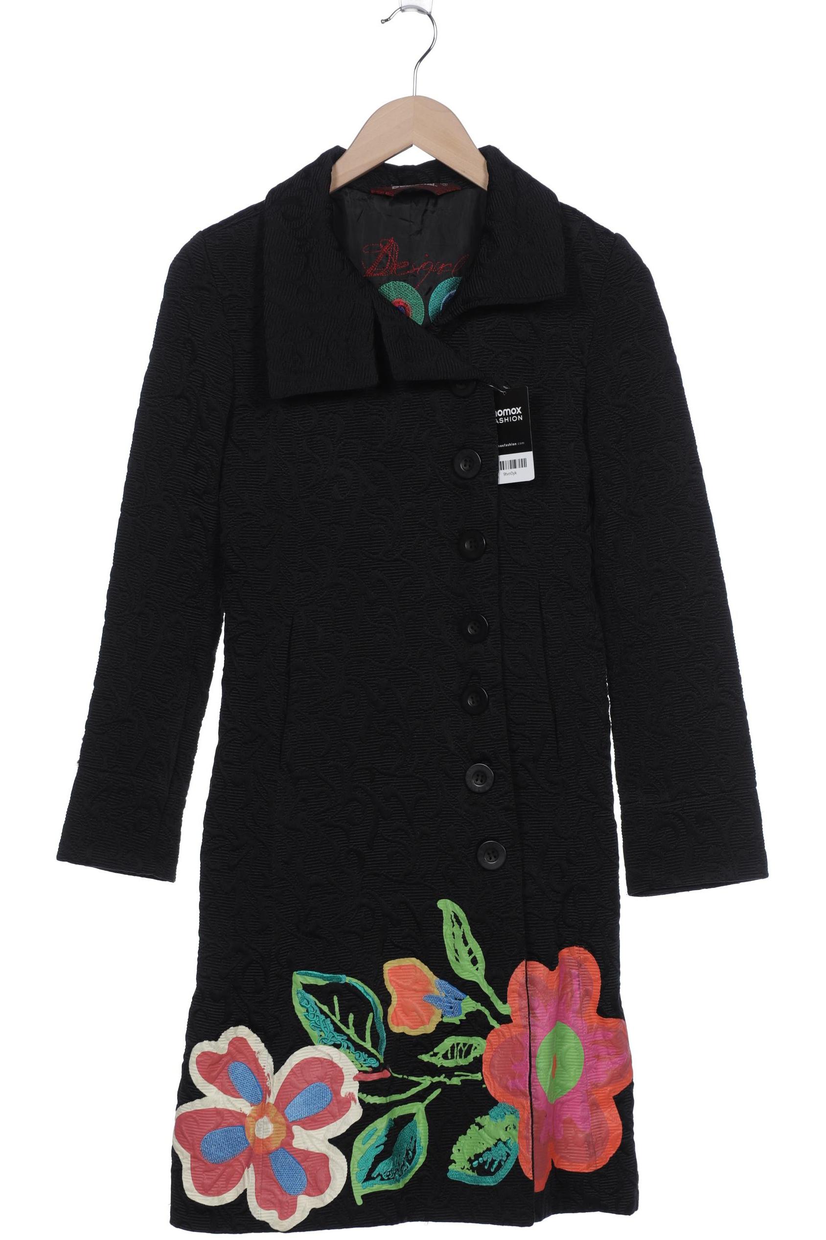 

Desigual Damen Mantel, schwarz