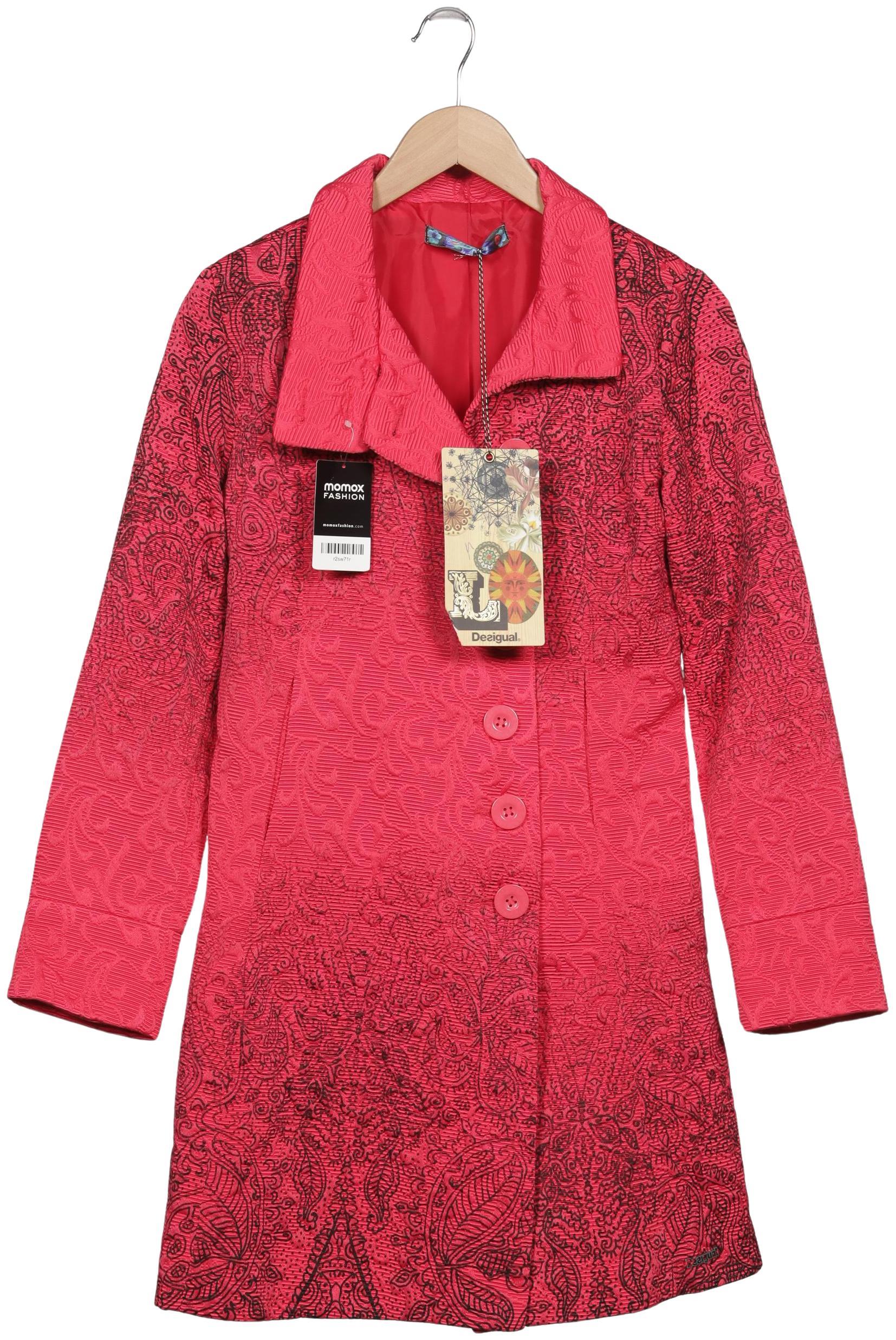 

Desigual Damen Mantel, pink, Gr. 40