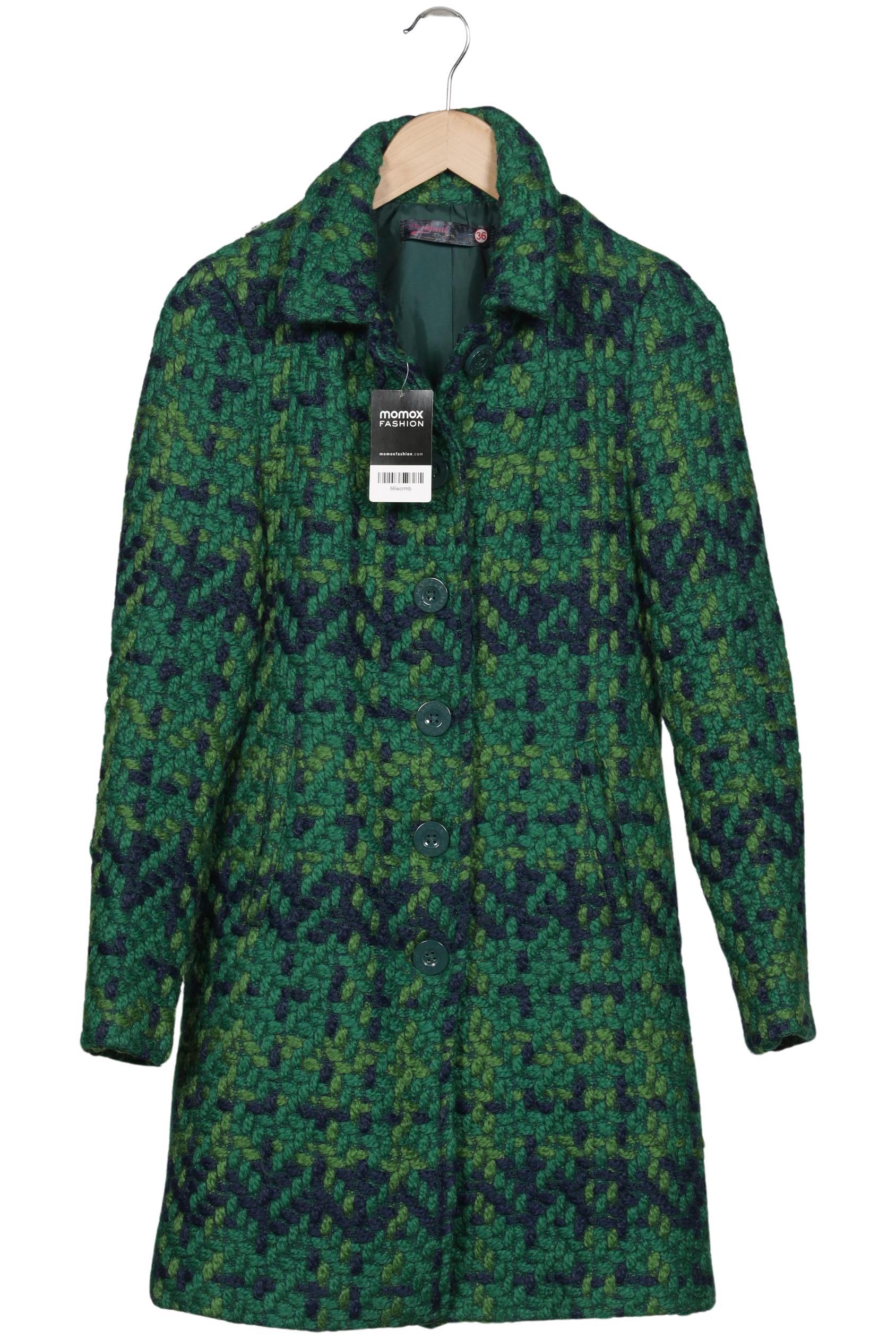 

Desigual Damen Mantel, grün, Gr. 36