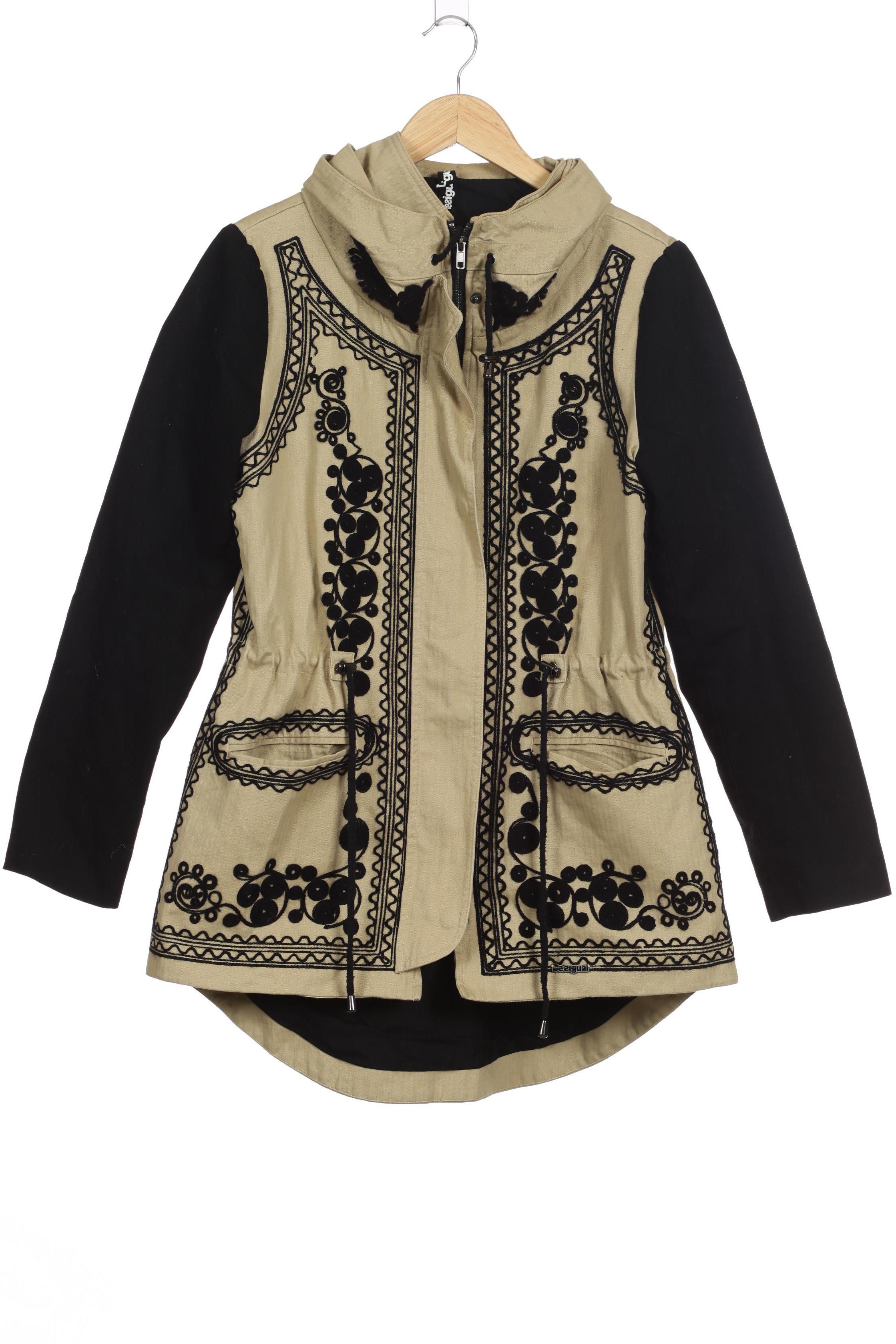 

Desigual Damen Mantel, braun, Gr. 38