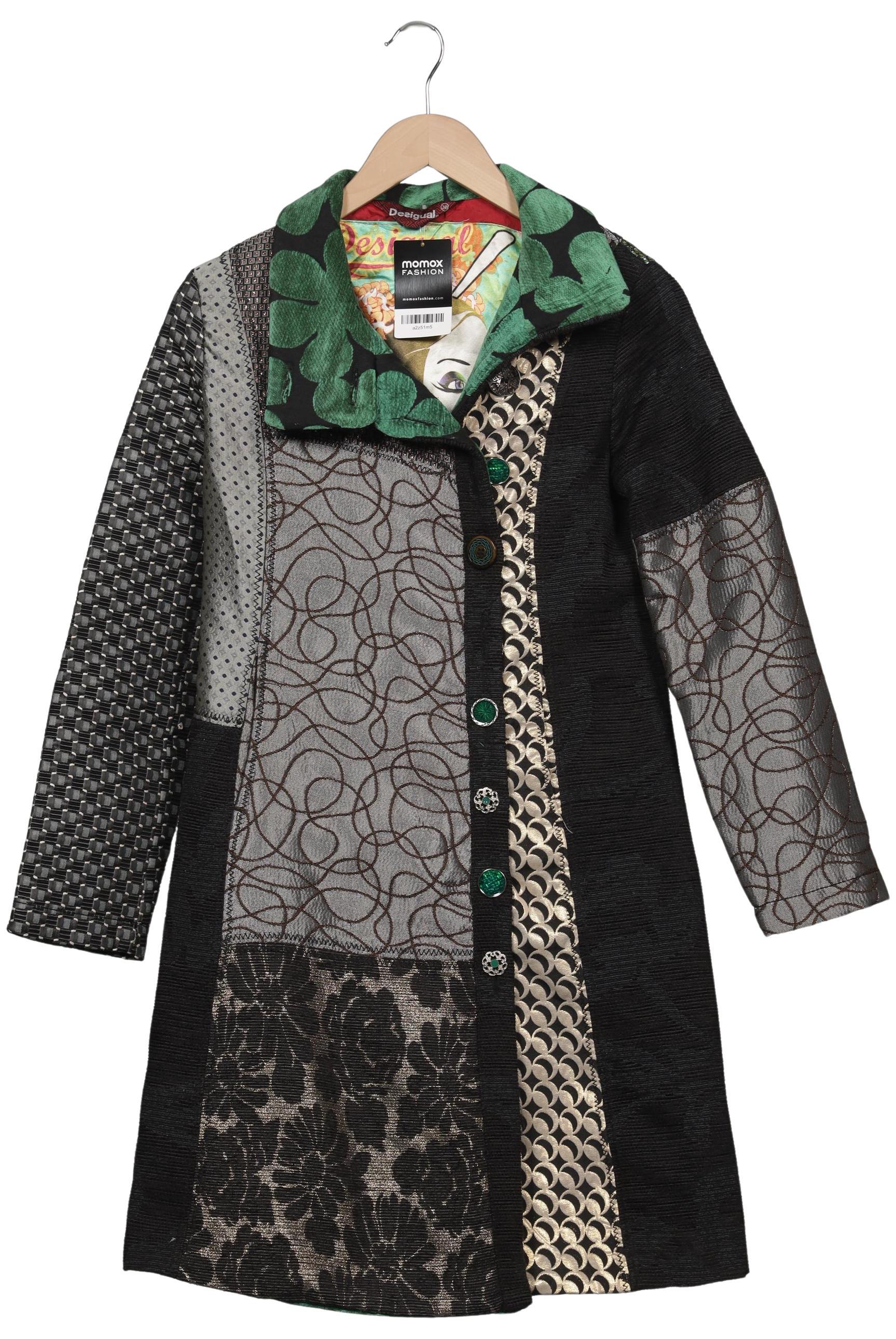 

Desigual Damen Mantel, mehrfarbig, Gr. 38