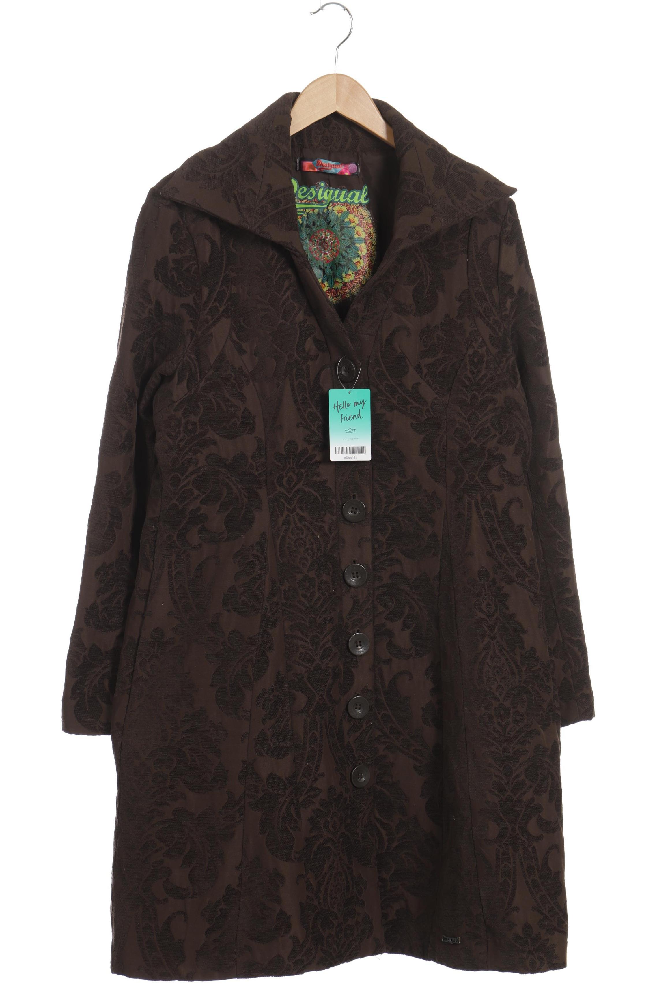

Desigual Damen Mantel, braun, Gr. 46