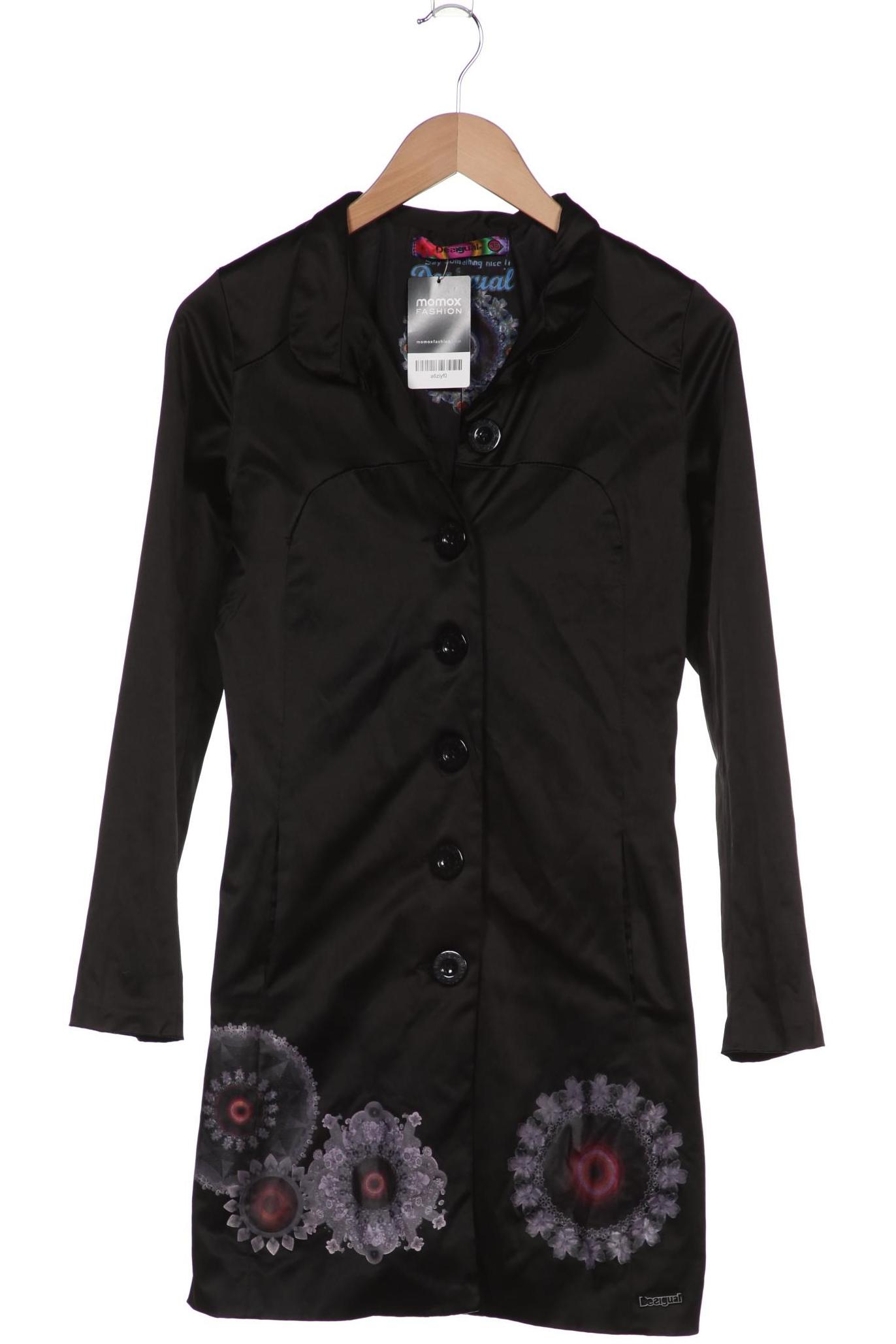 

Desigual Damen Mantel, schwarz