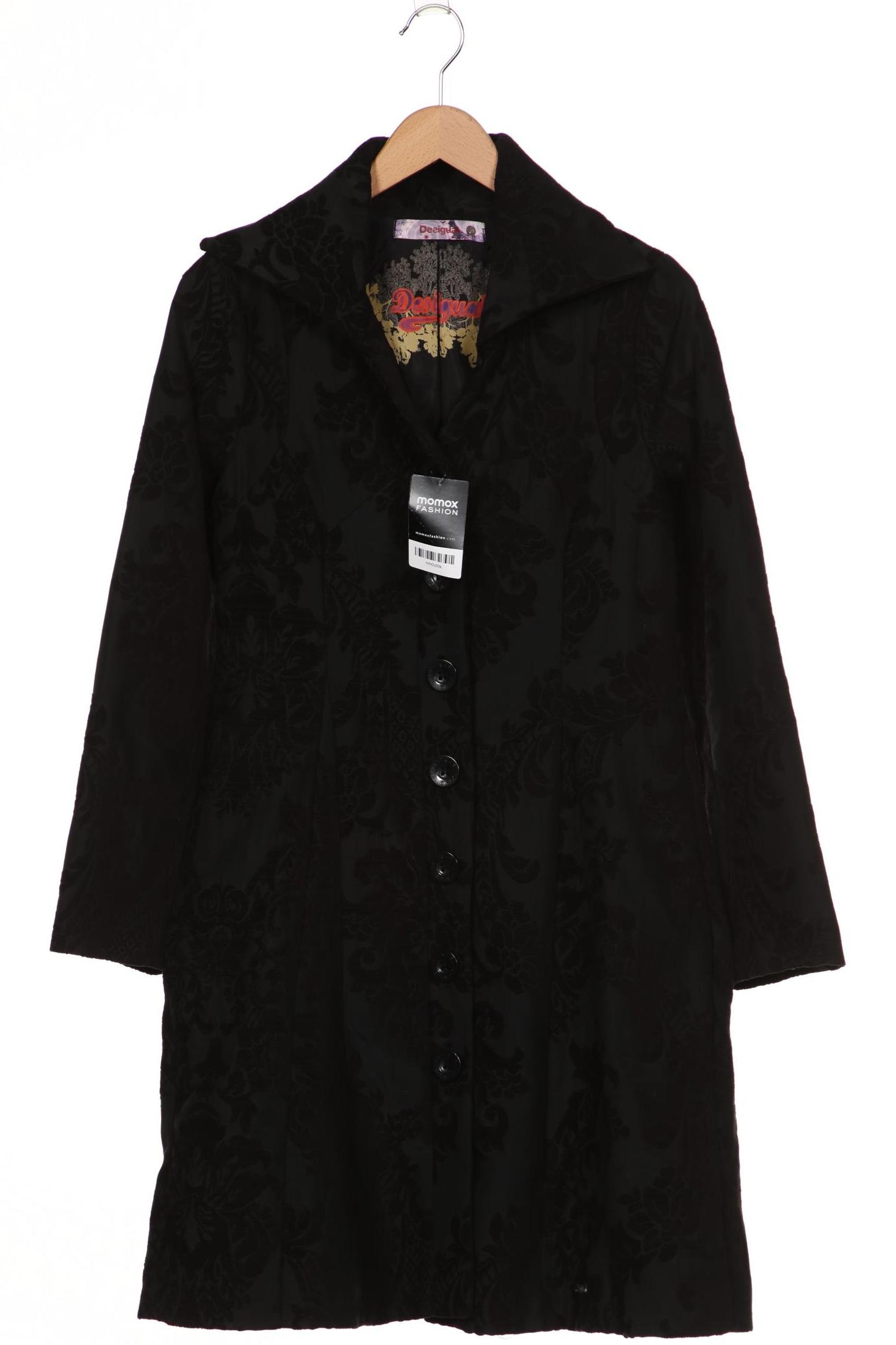 

Desigual Damen Mantel, schwarz