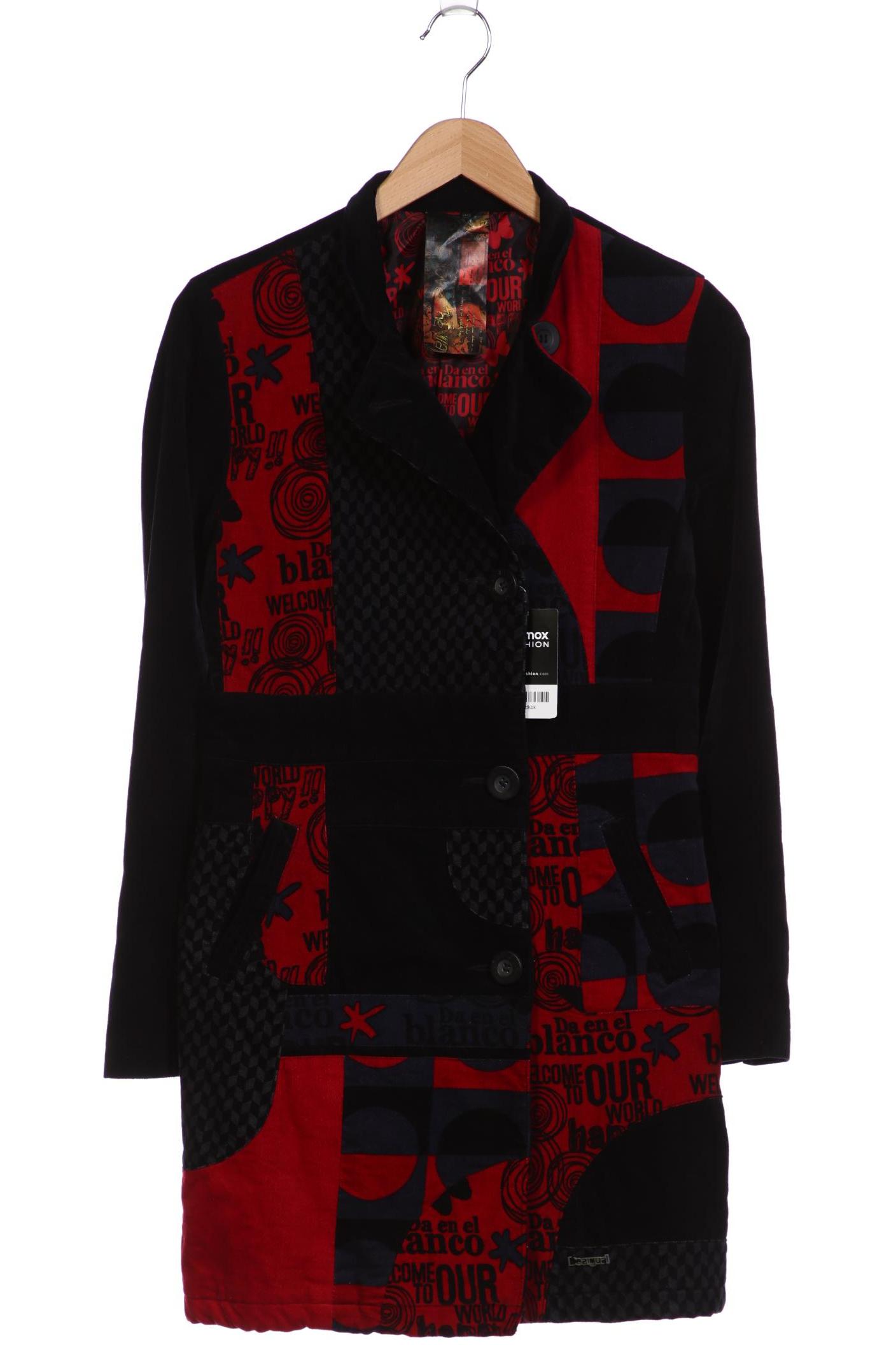 

Desigual Damen Mantel, schwarz, Gr. 40