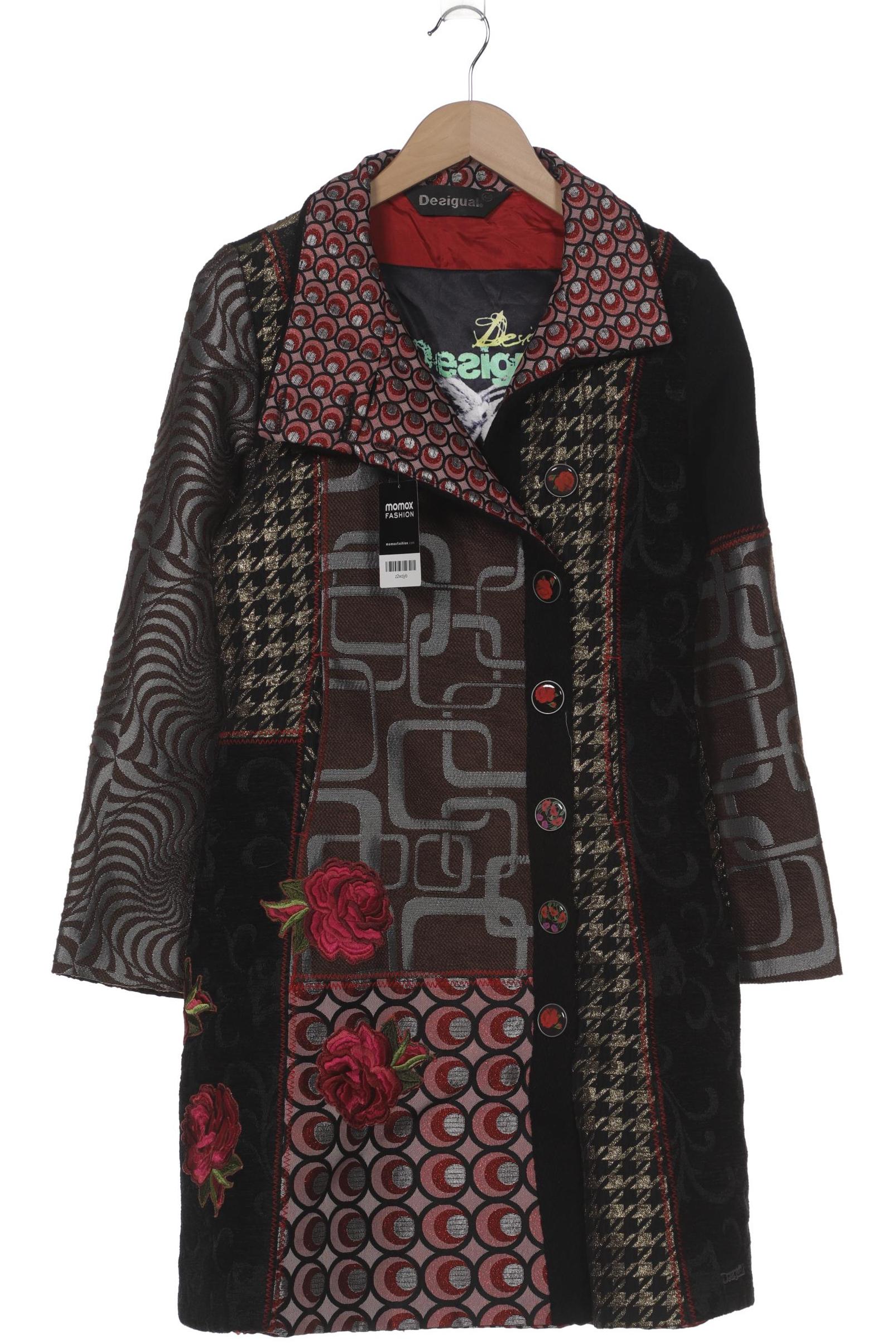 

Desigual Damen Mantel, mehrfarbig, Gr. 40