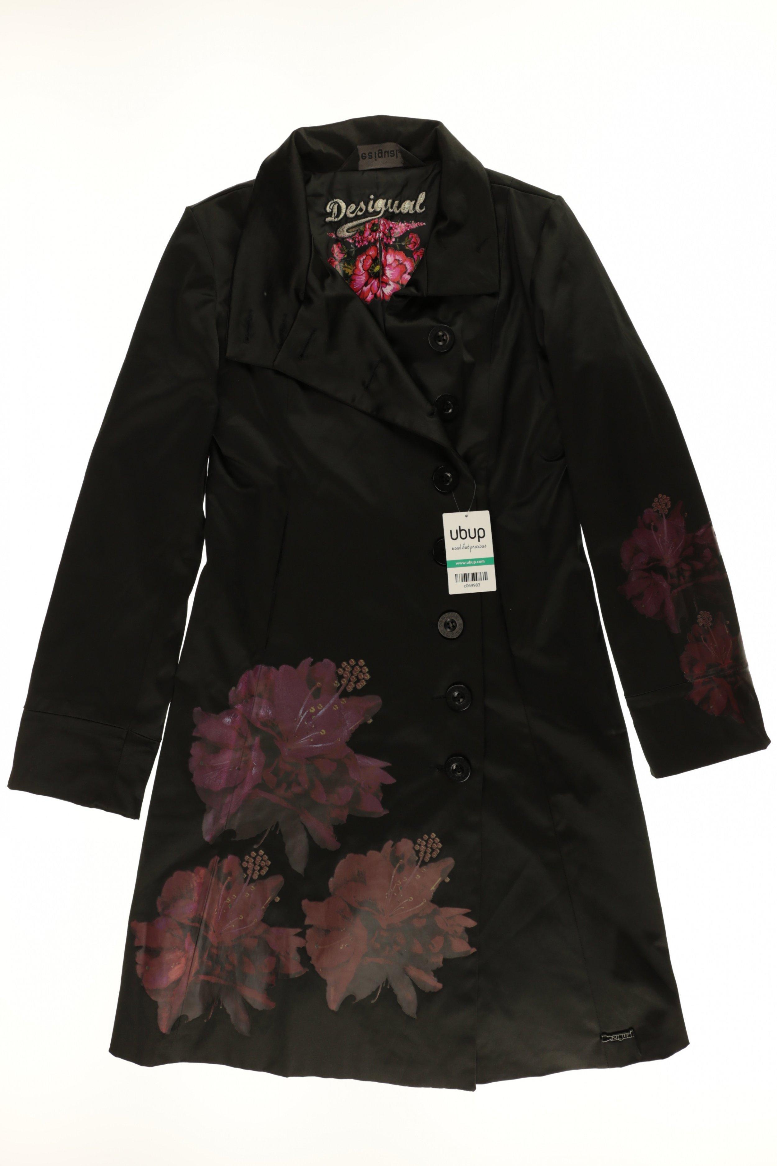 

Desigual Damen Mantel, schwarz, Gr. 36