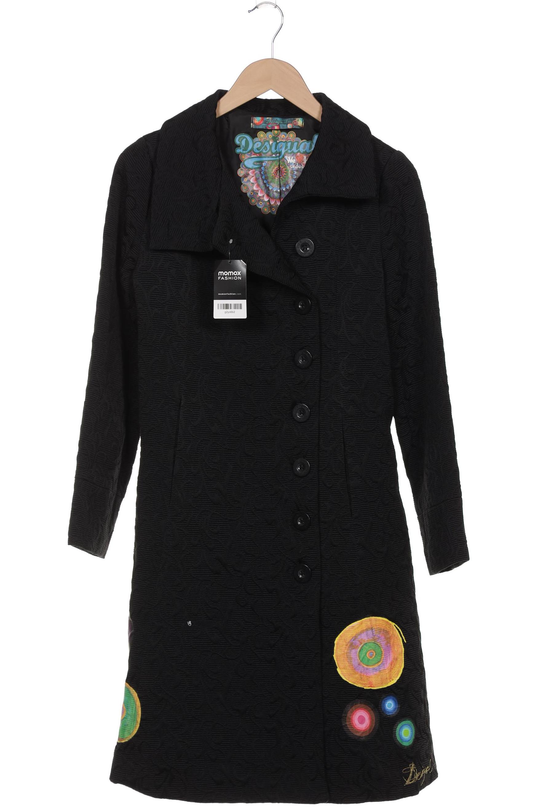 

Desigual Damen Mantel, schwarz, Gr. 40