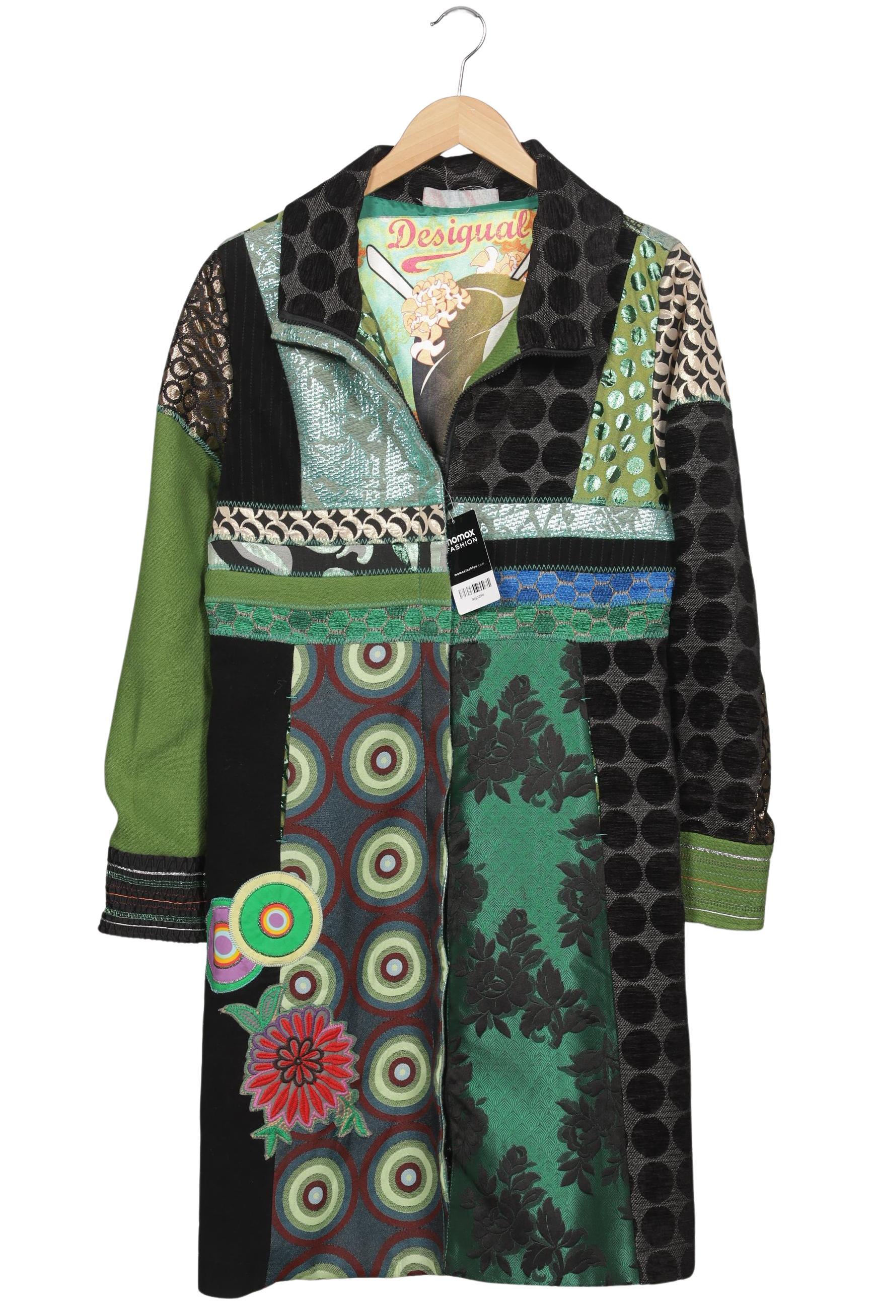 

Desigual Damen Mantel, mehrfarbig, Gr. 38