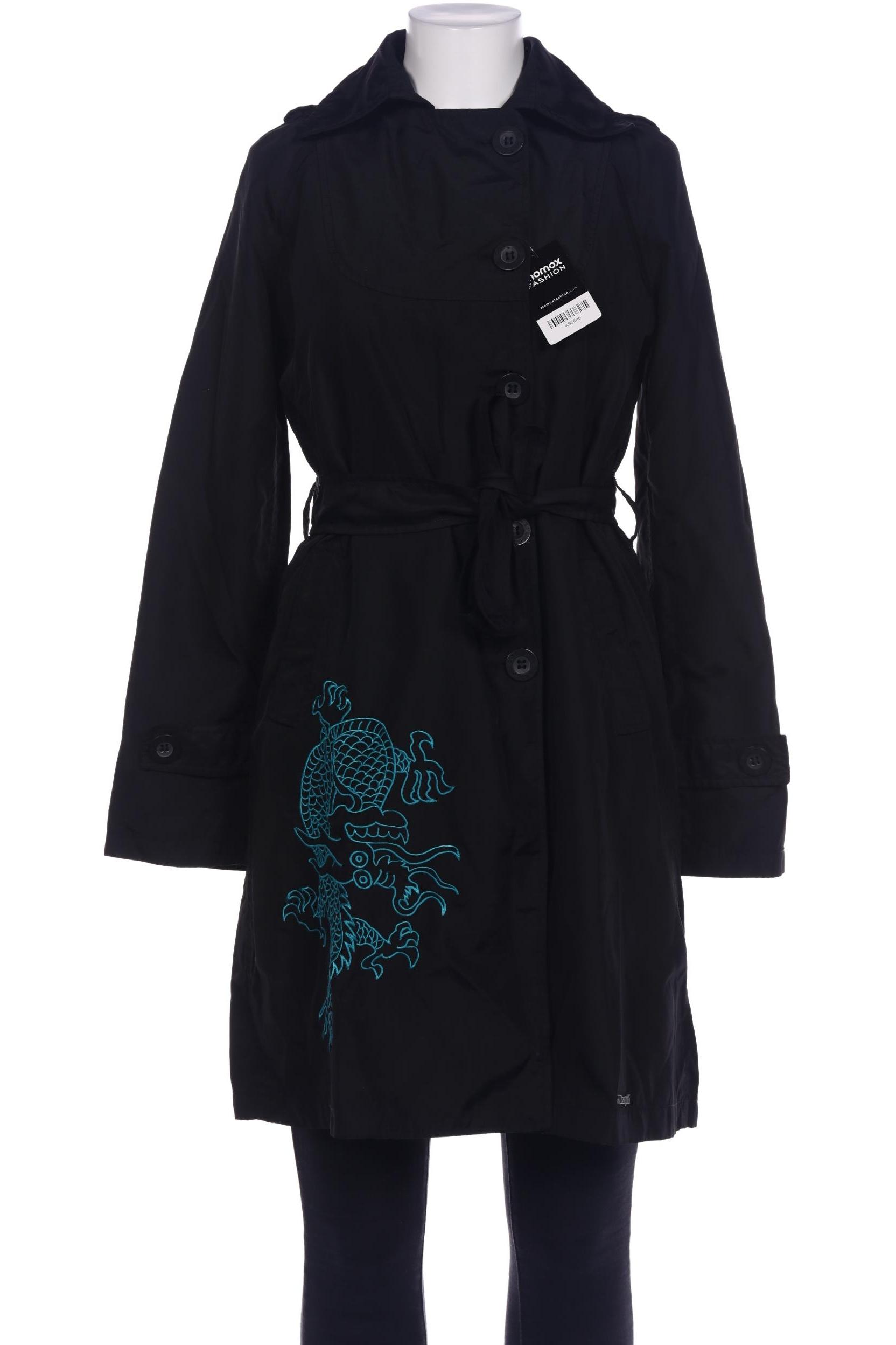 

Desigual Damen Mantel, schwarz, Gr. 40