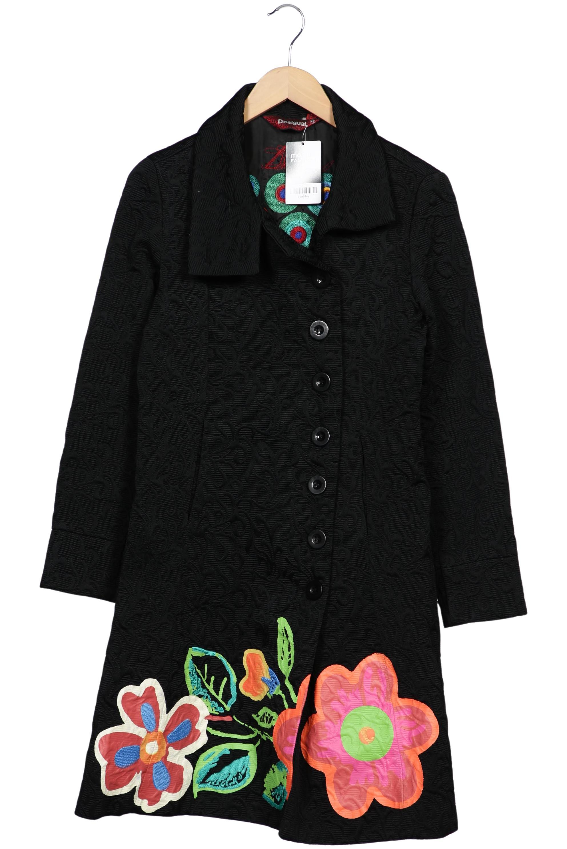 

Desigual Damen Mantel, schwarz, Gr. 42