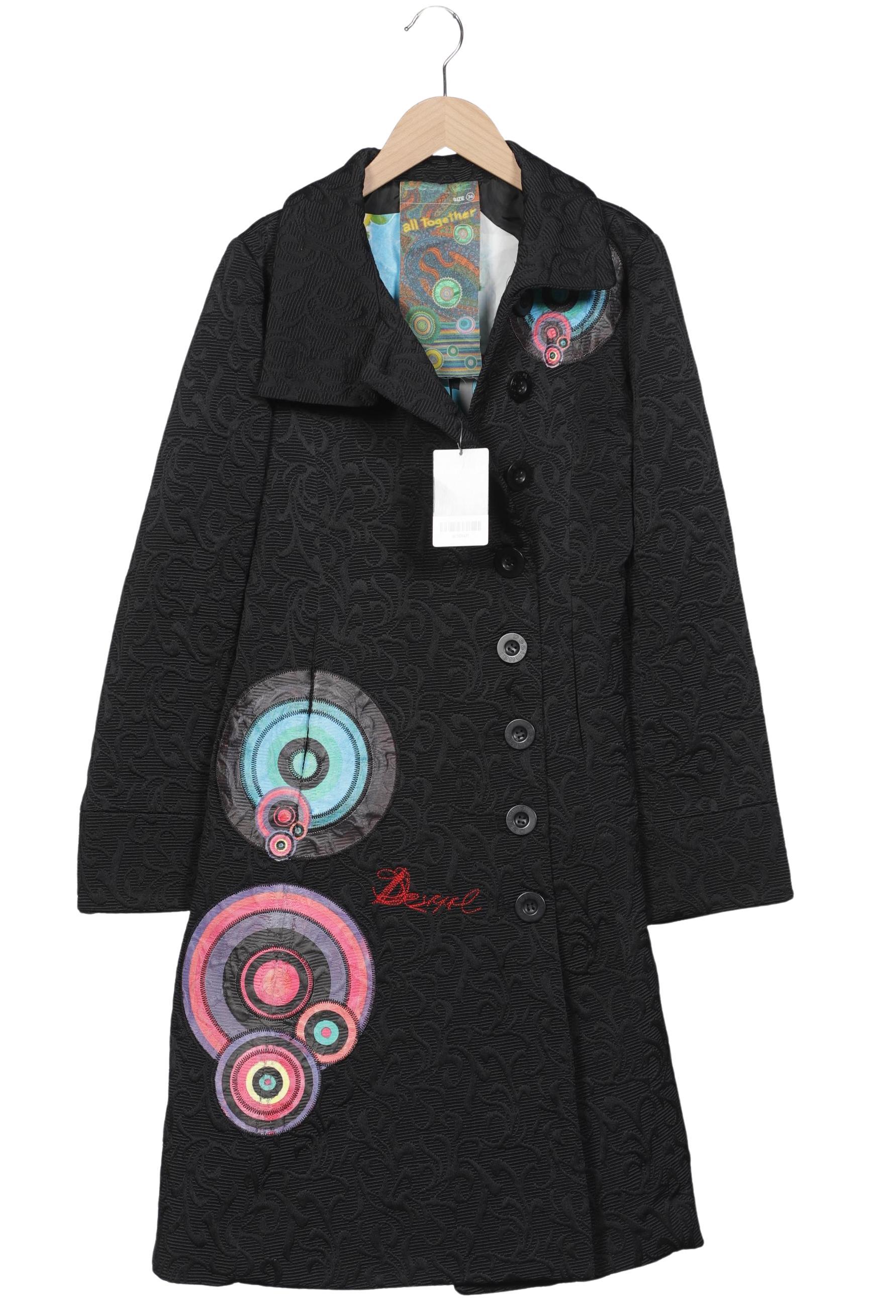 

Desigual Damen Mantel, grau, Gr. 36