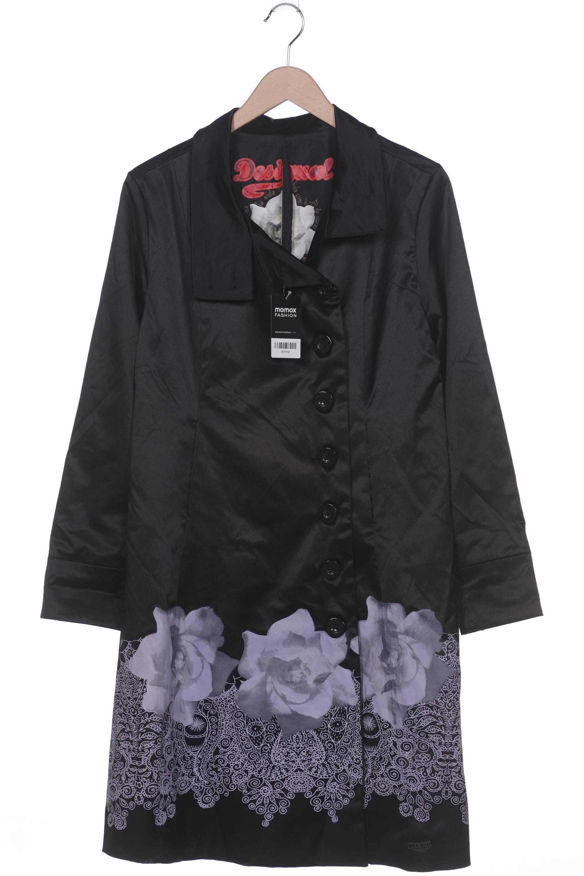 

Desigual Damen Mantel, schwarz, Gr. 42