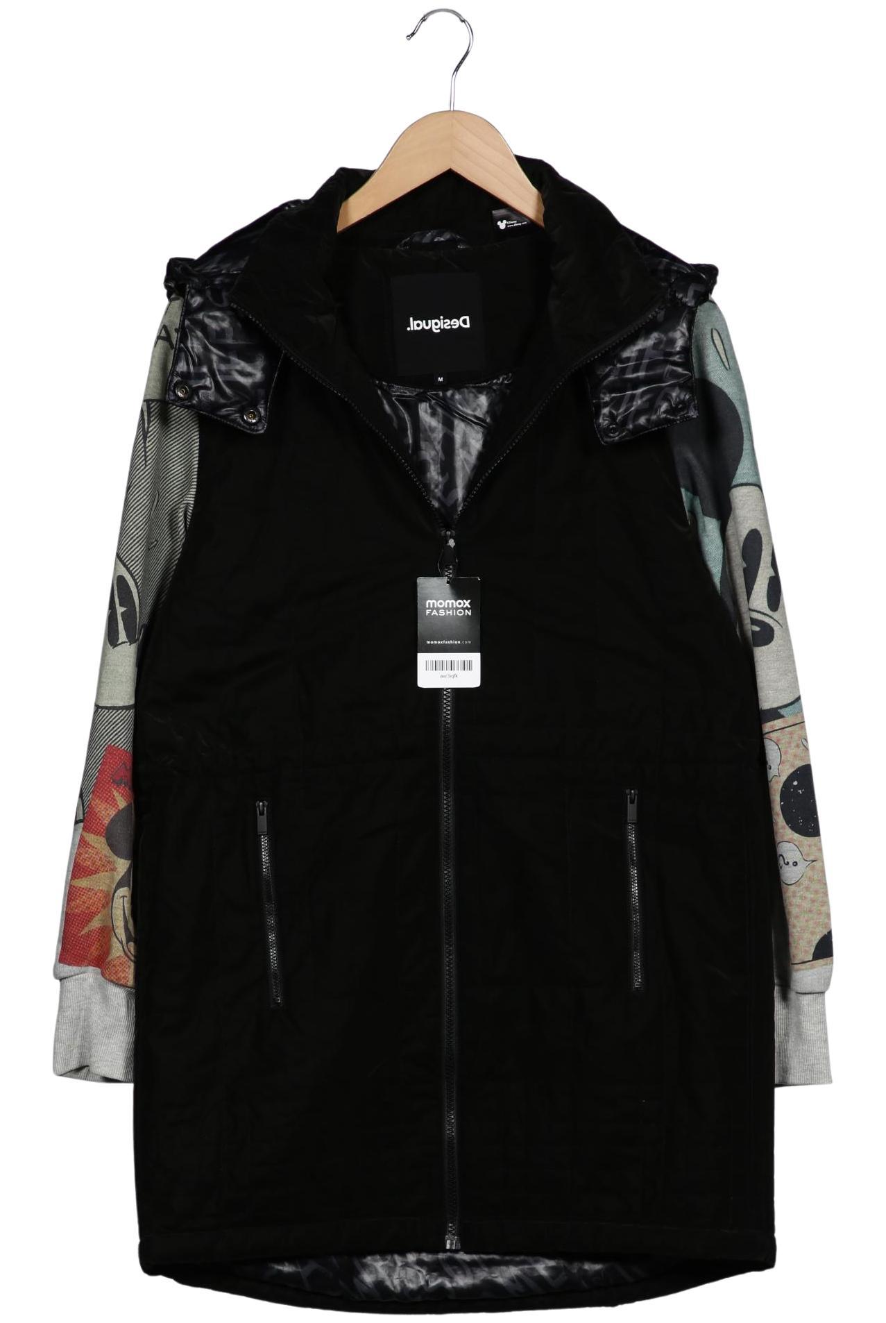 

Desigual Damen Mantel, schwarz, Gr. 38