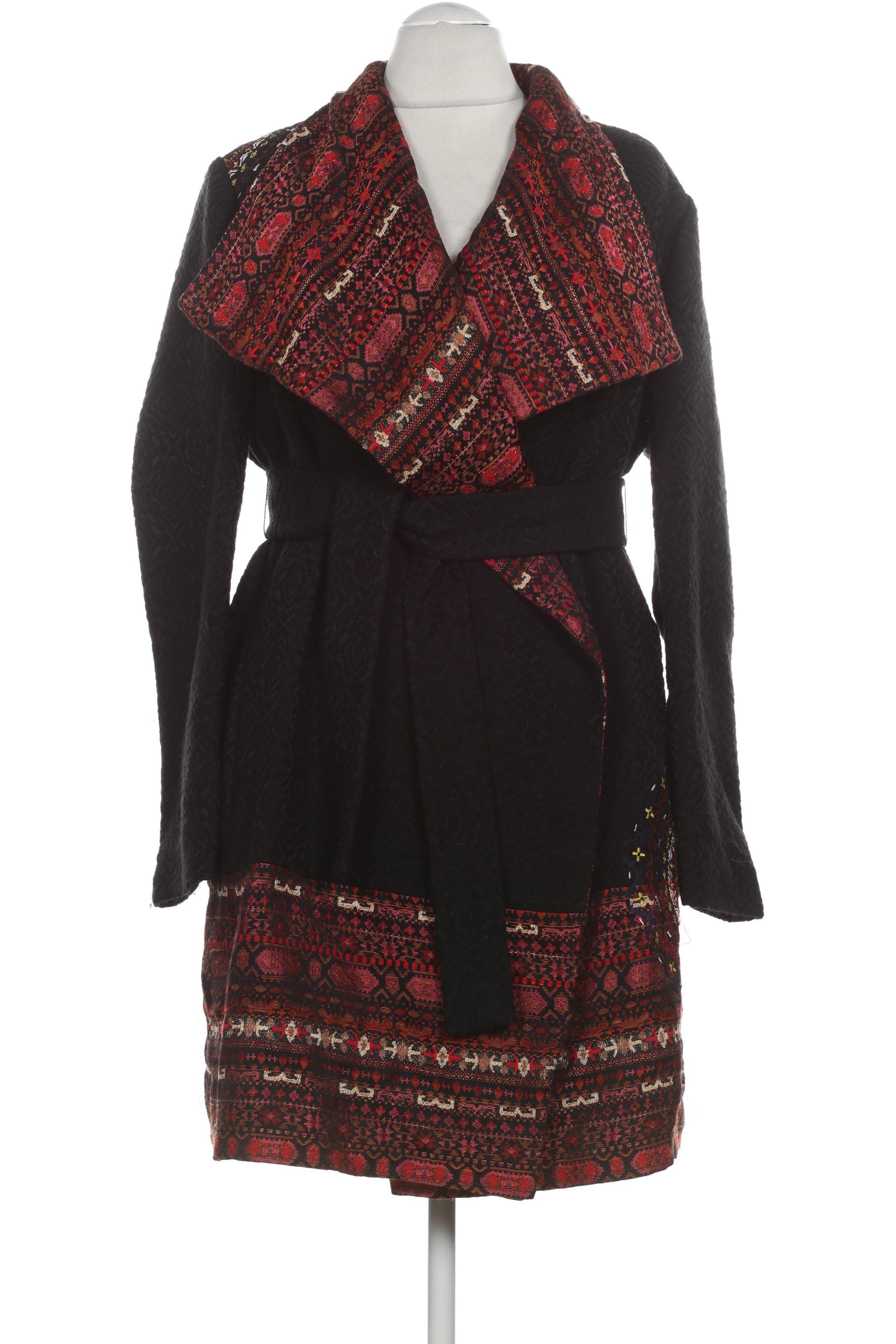 

Desigual Damen Mantel, schwarz, Gr. 46