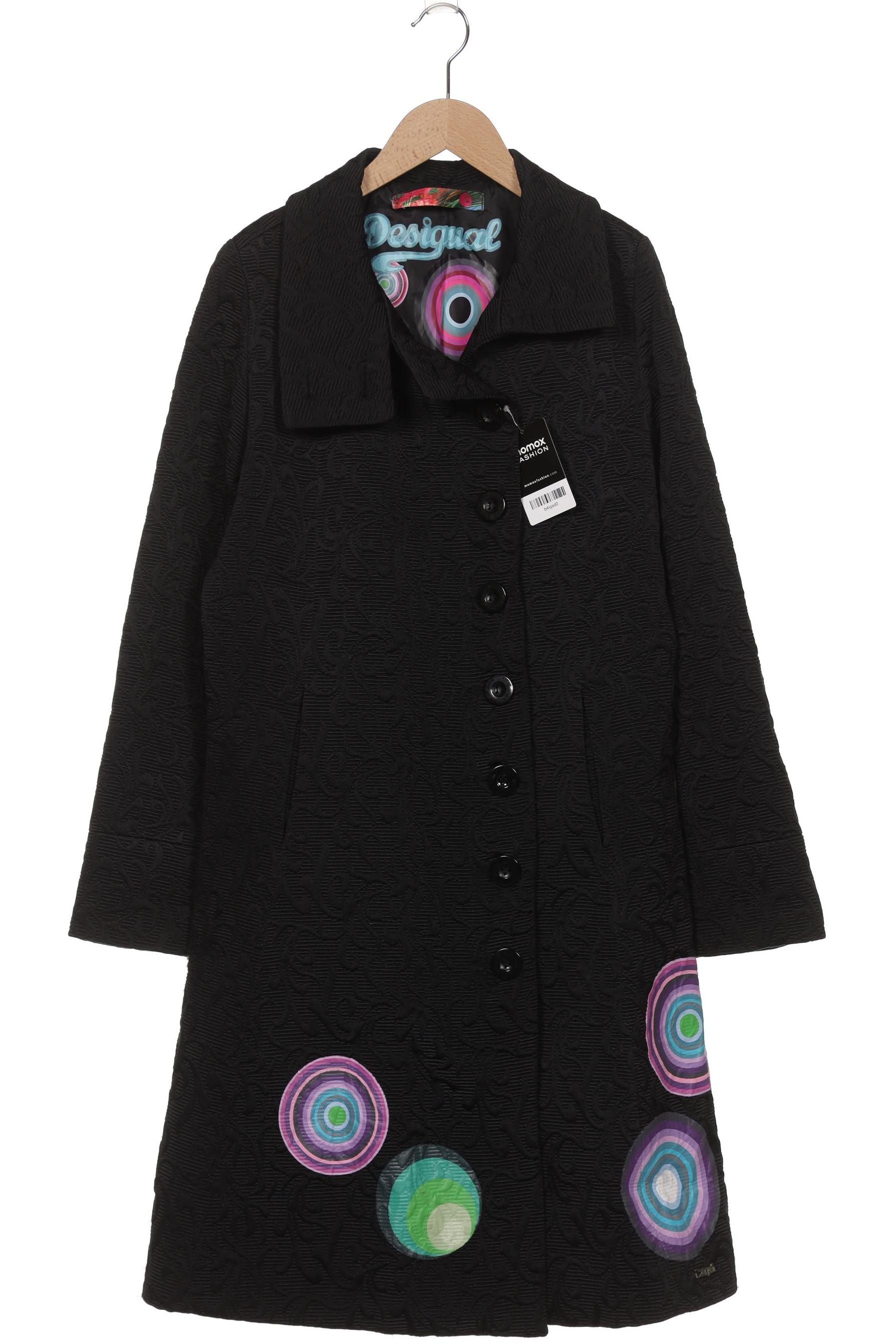

Desigual Damen Mantel, schwarz, Gr. 42