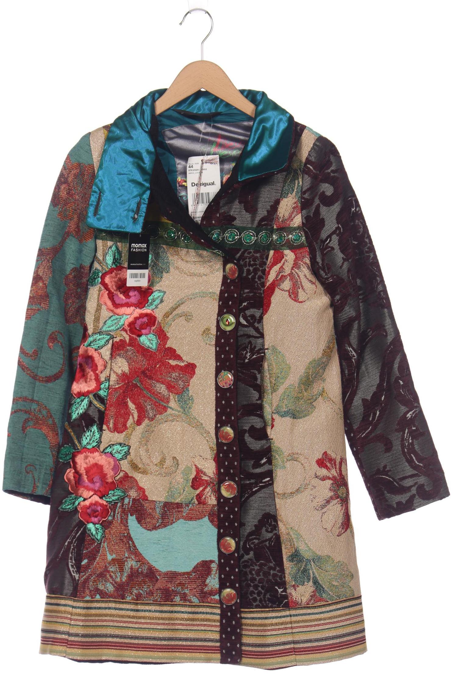 

Desigual Damen Mantel, mehrfarbig, Gr. 44