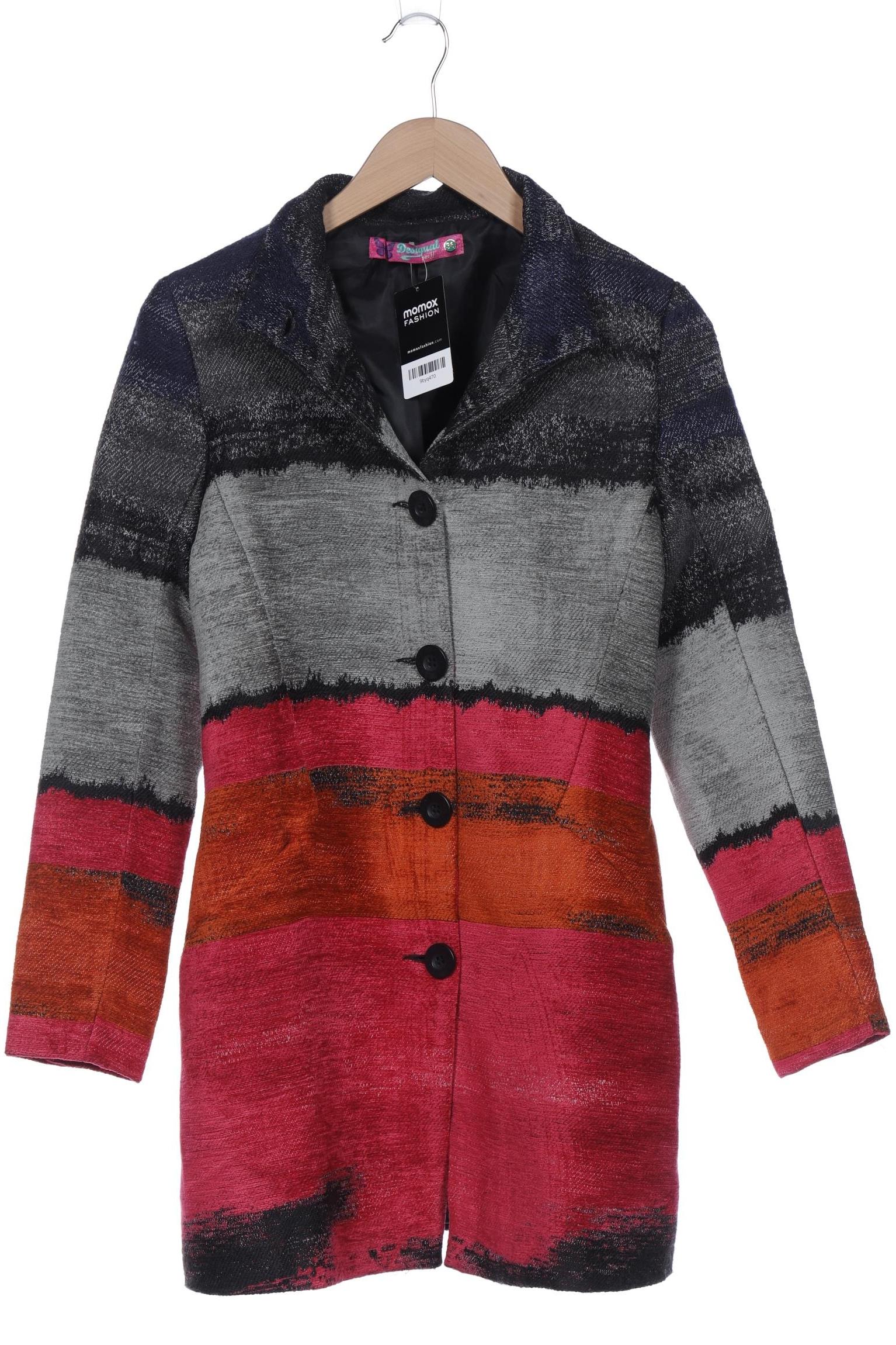 

Desigual Damen Mantel, mehrfarbig, Gr. 36