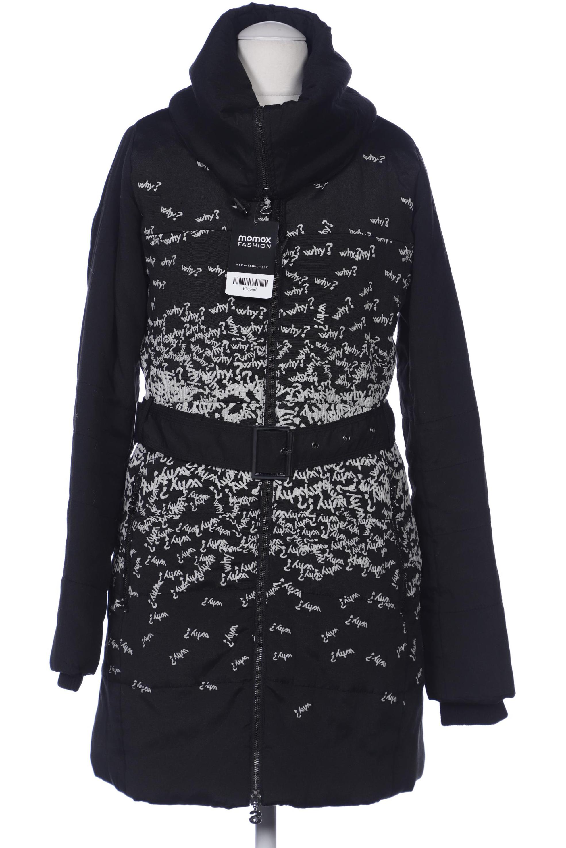 

Desigual Damen Mantel, schwarz, Gr. 36