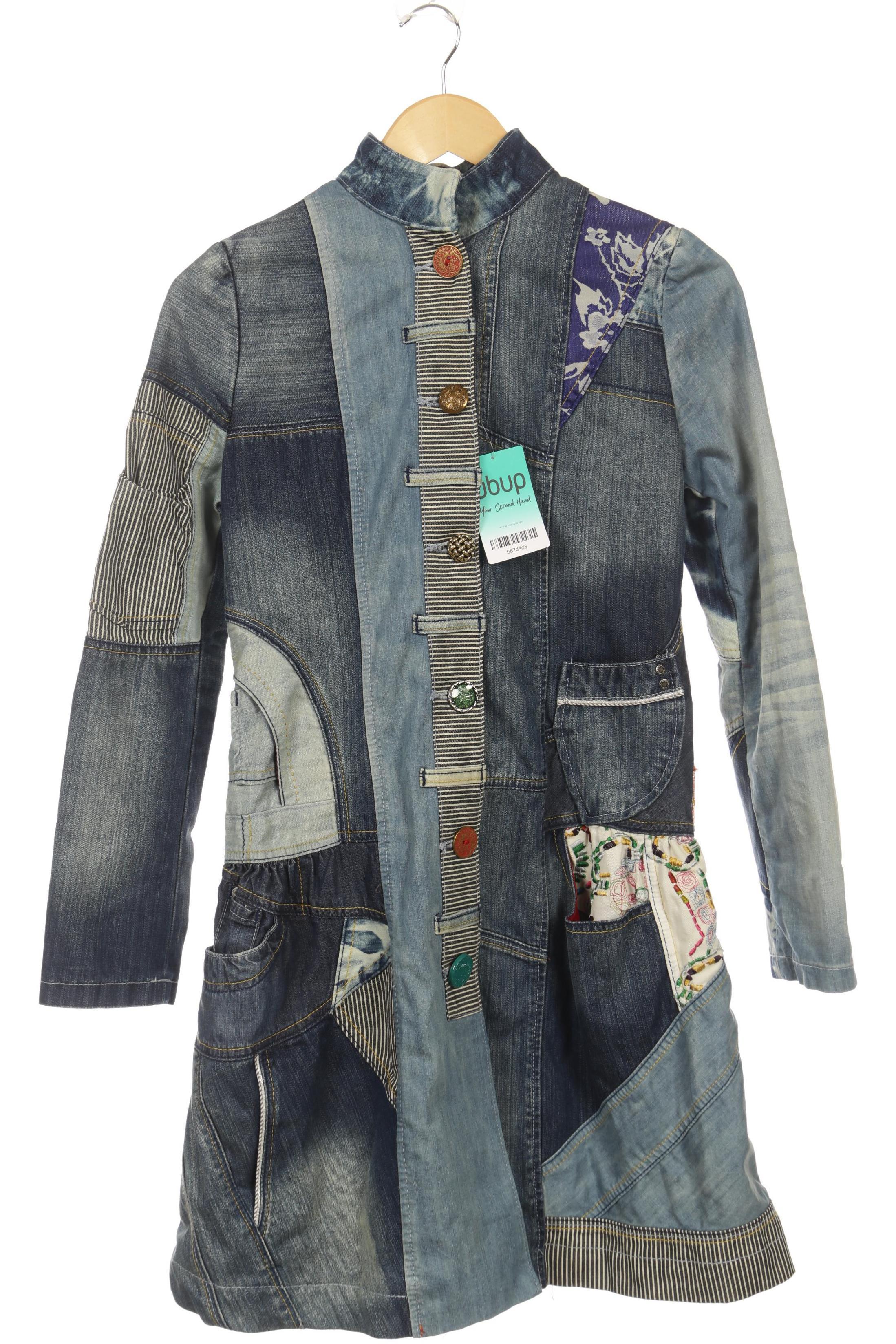 

Desigual Damen Mantel, blau, Gr. 36