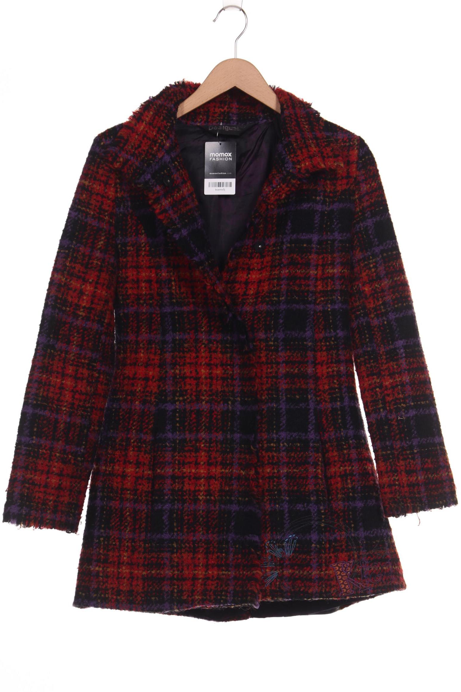 

Desigual Damen Mantel, mehrfarbig, Gr. 38