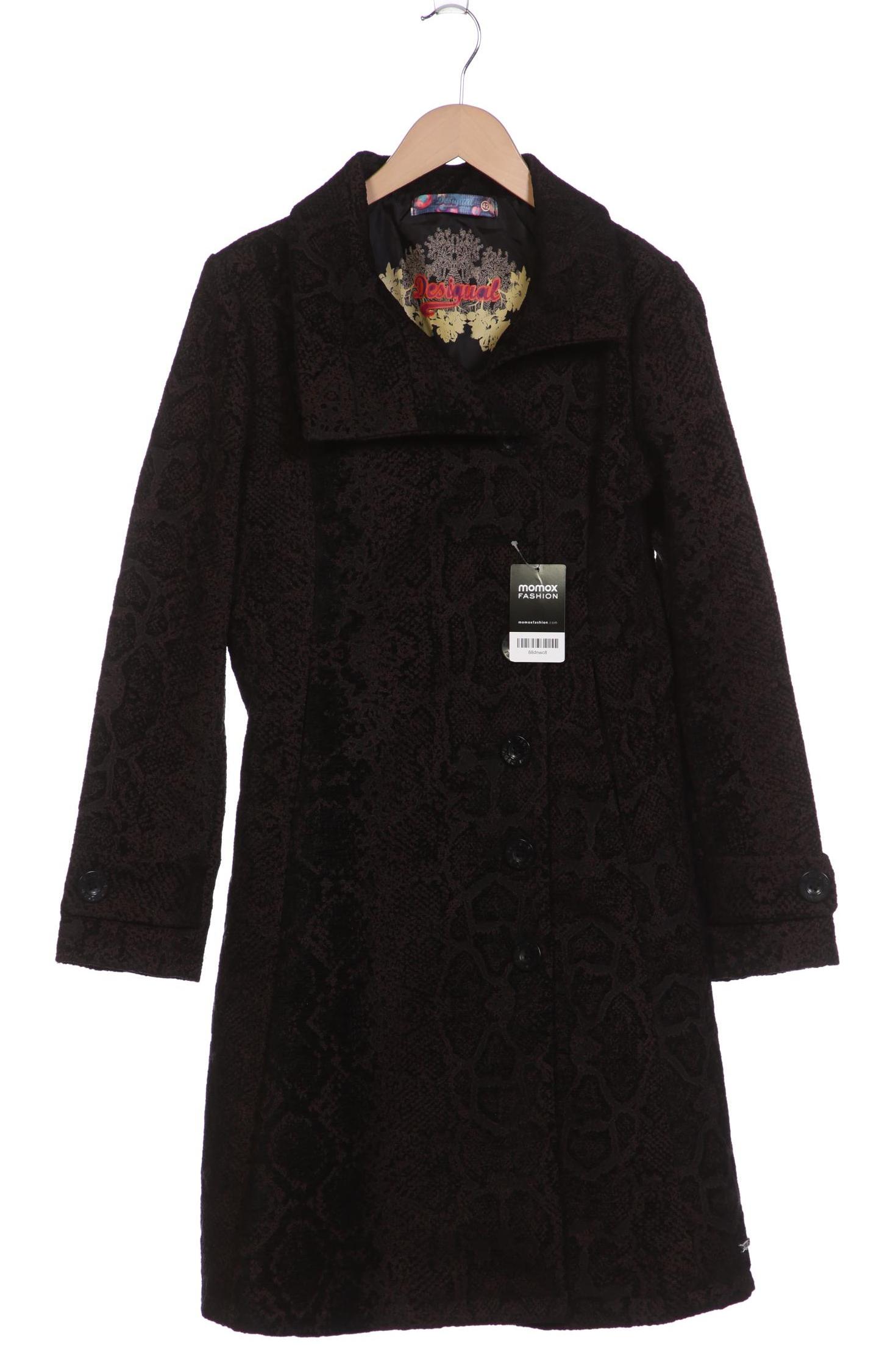 

Desigual Damen Mantel, braun, Gr. 42
