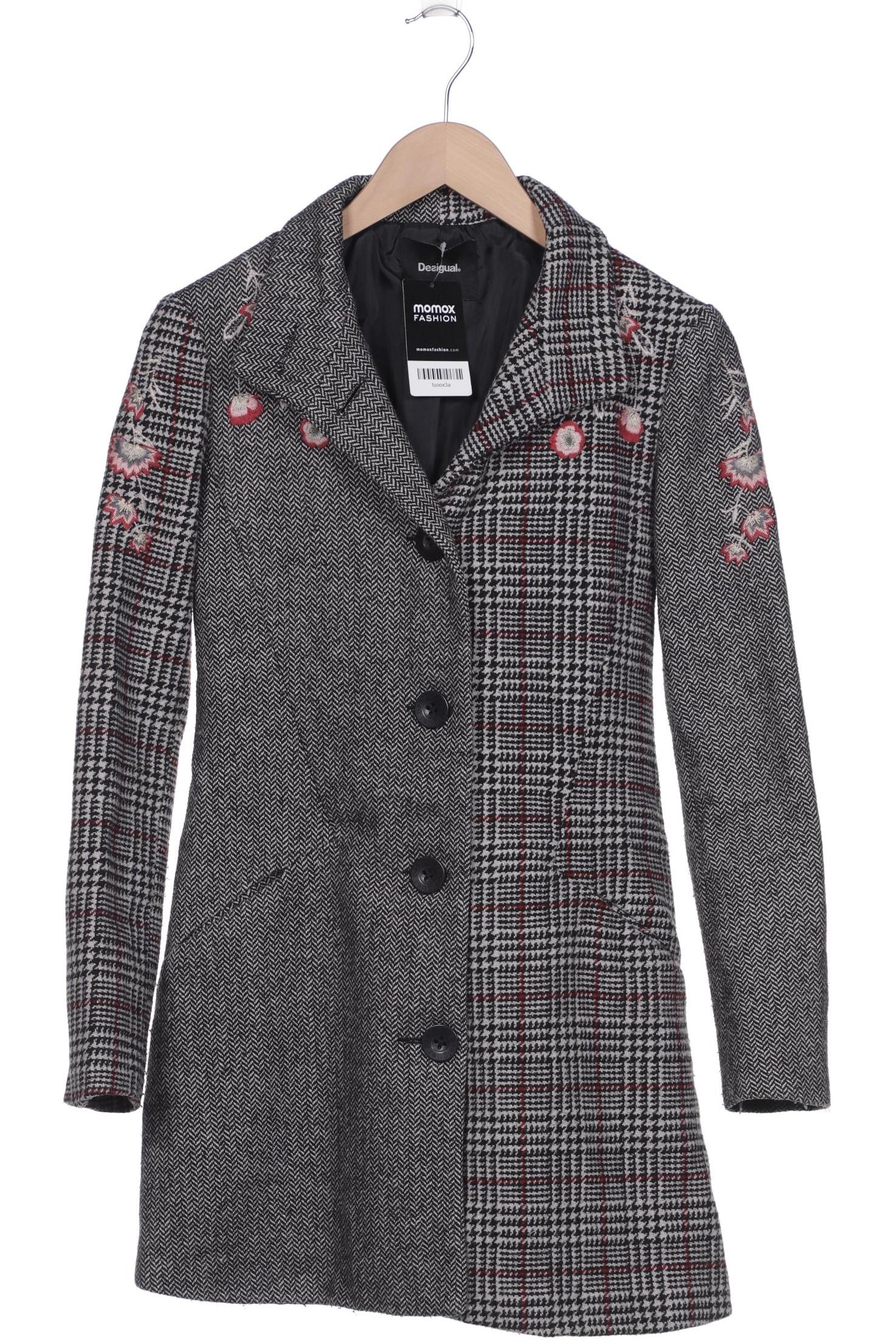 

Desigual Damen Mantel, schwarz