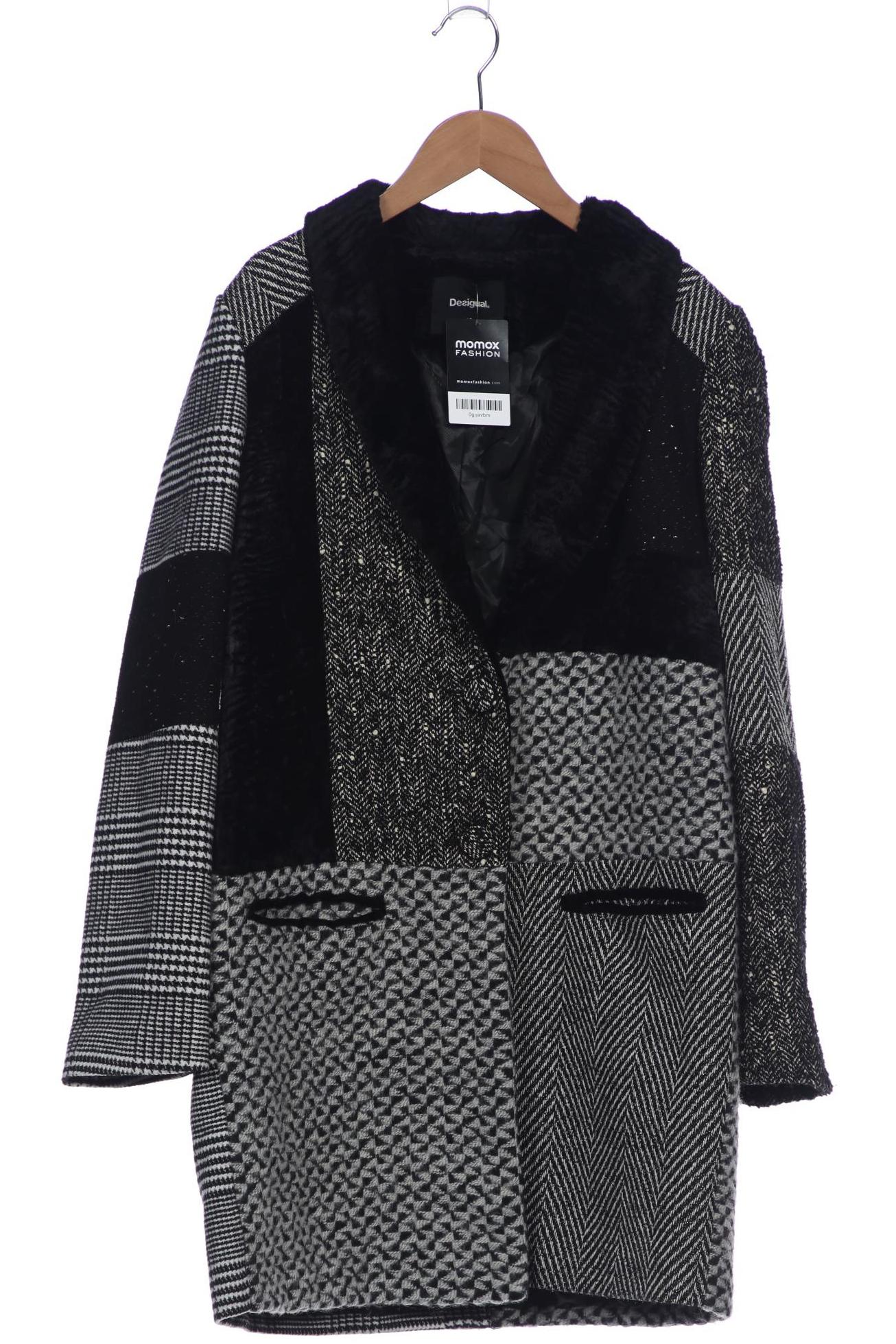 

Desigual Damen Mantel, schwarz, Gr. 42