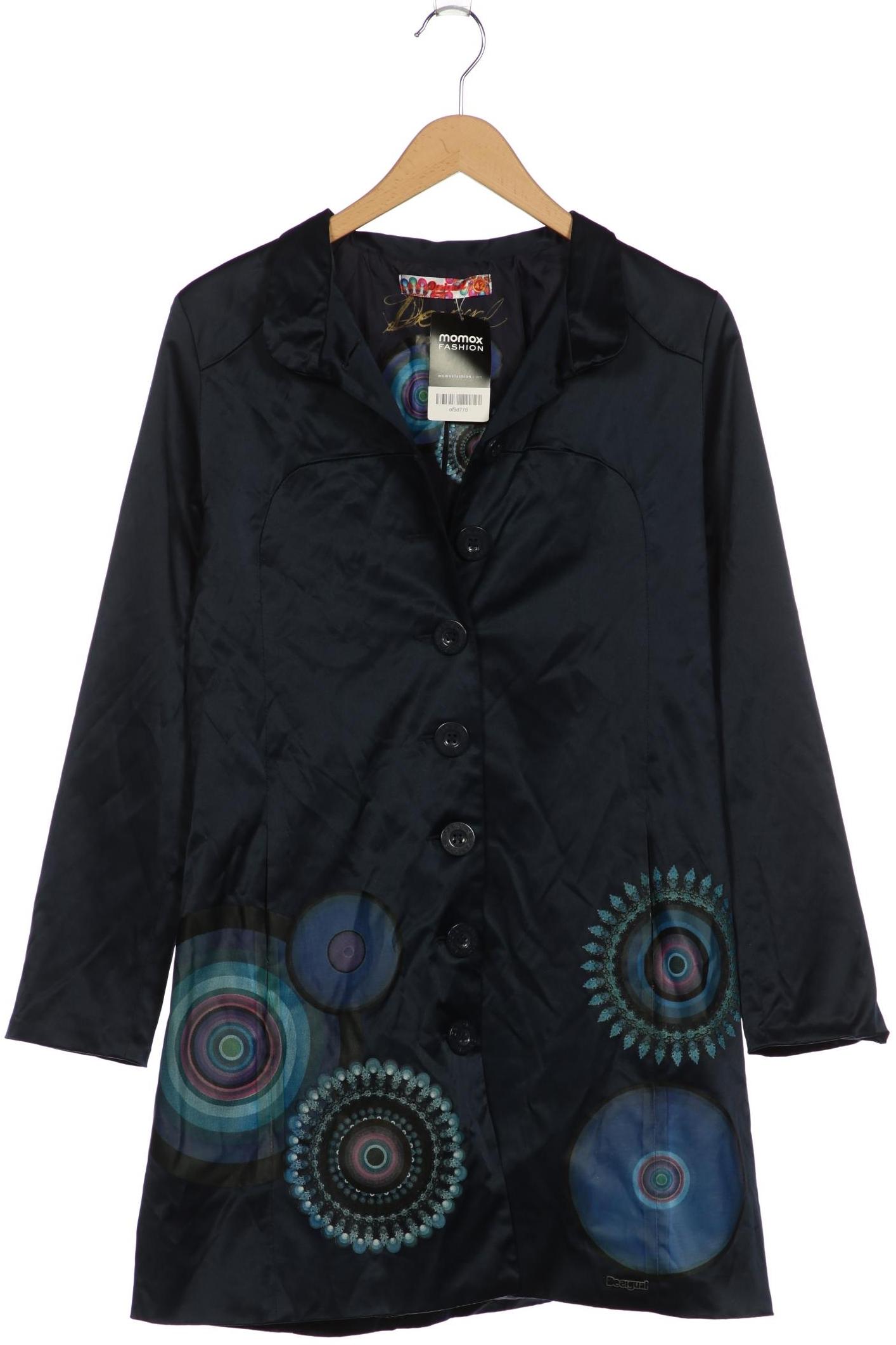 

Desigual Damen Mantel, marineblau, Gr. 42