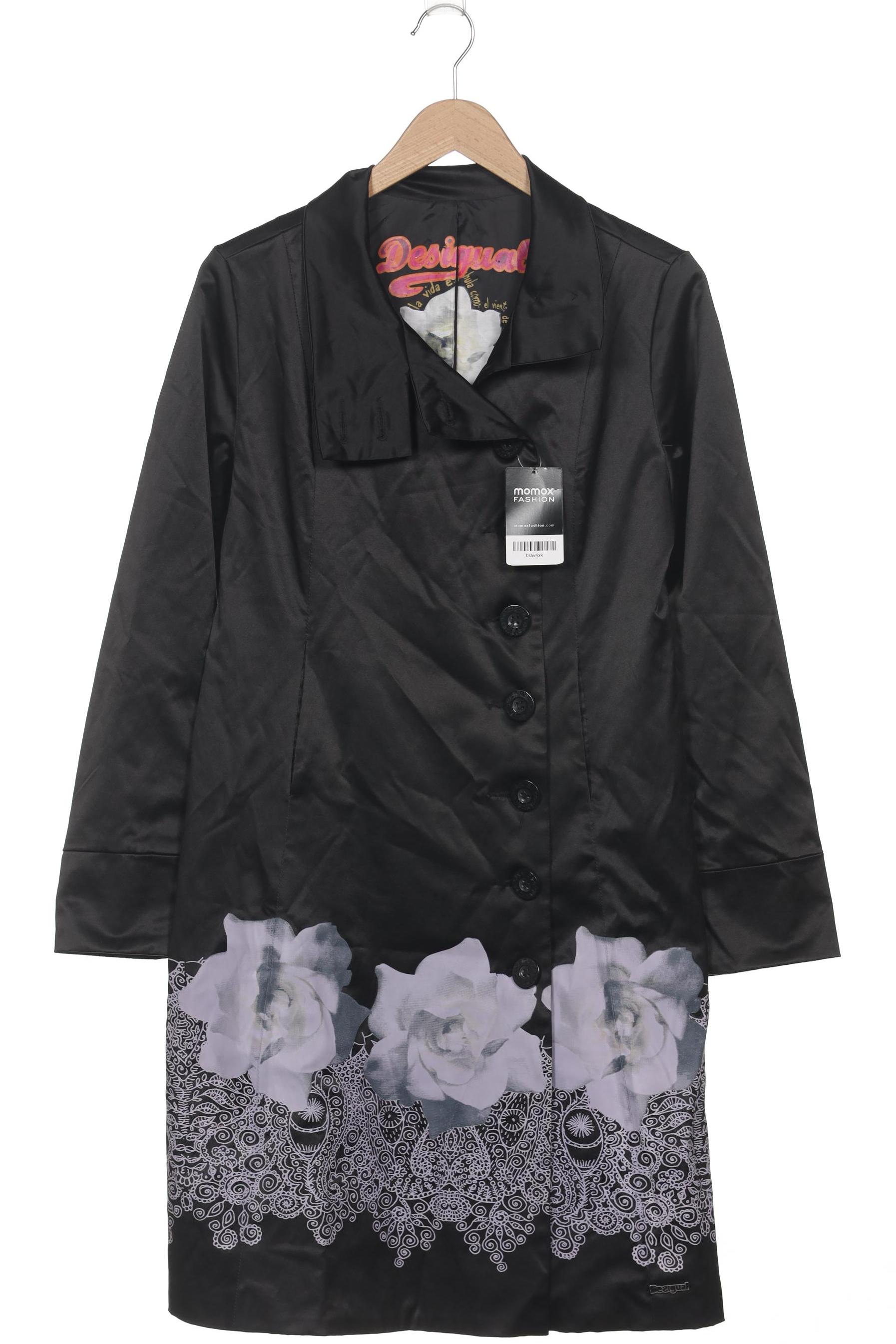 

Desigual Damen Mantel, schwarz, Gr. 40