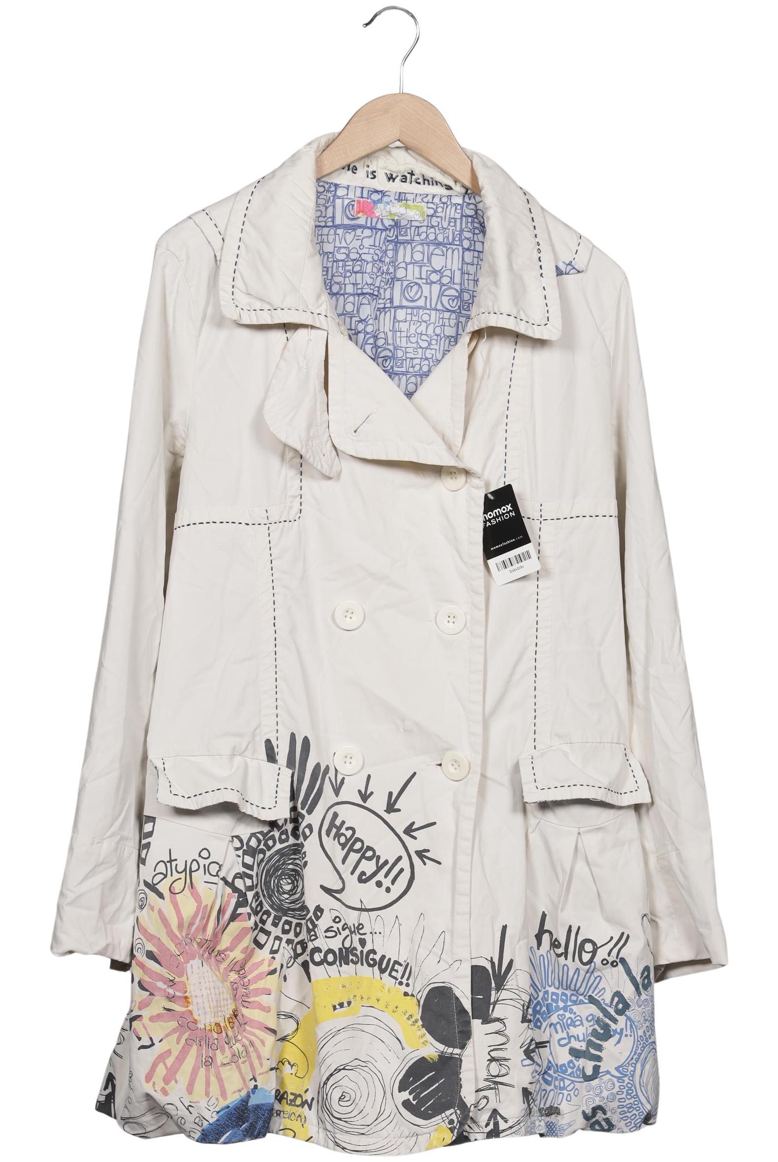 

Desigual Damen Mantel, beige, Gr. 44