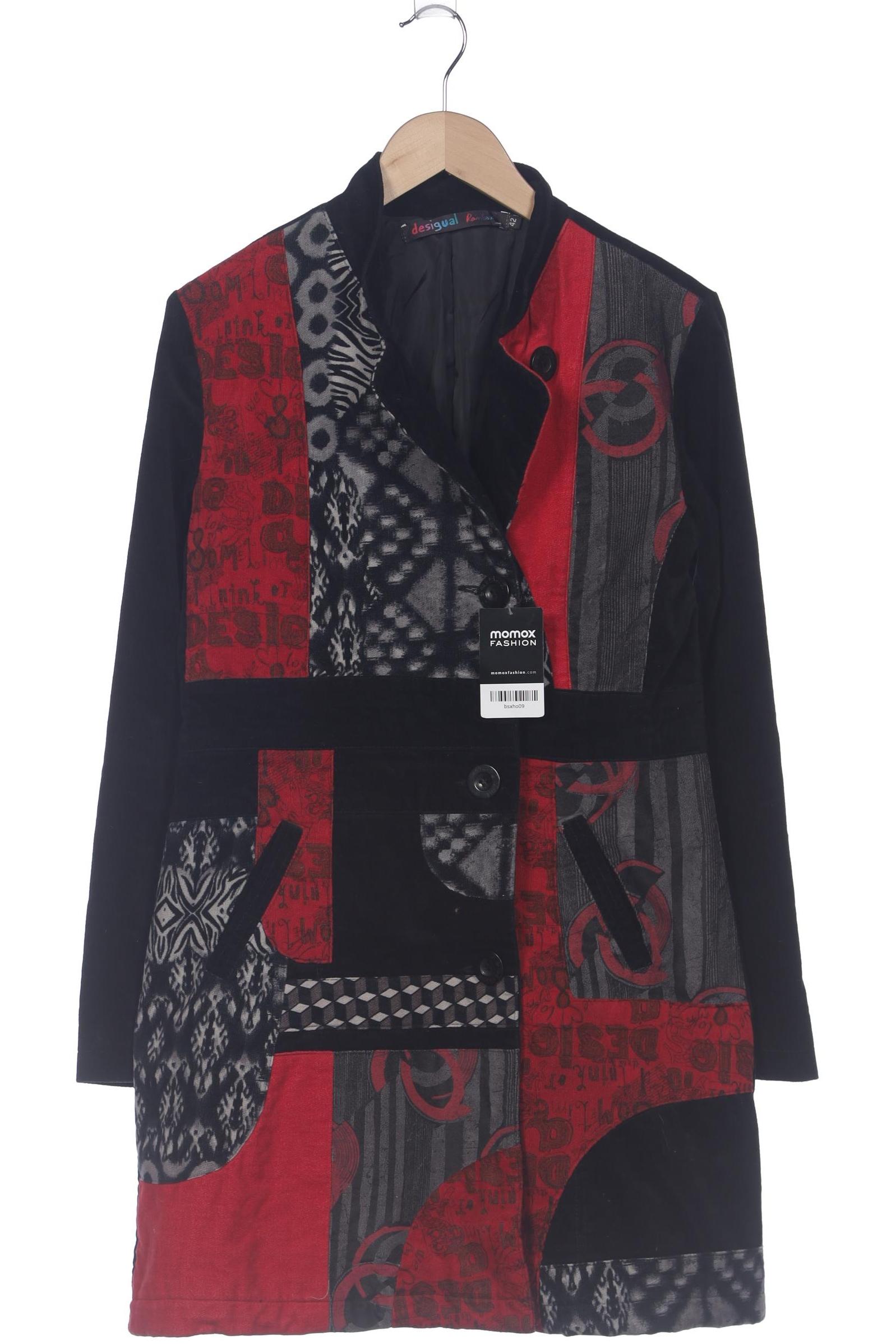 

Desigual Damen Mantel, schwarz, Gr. 42