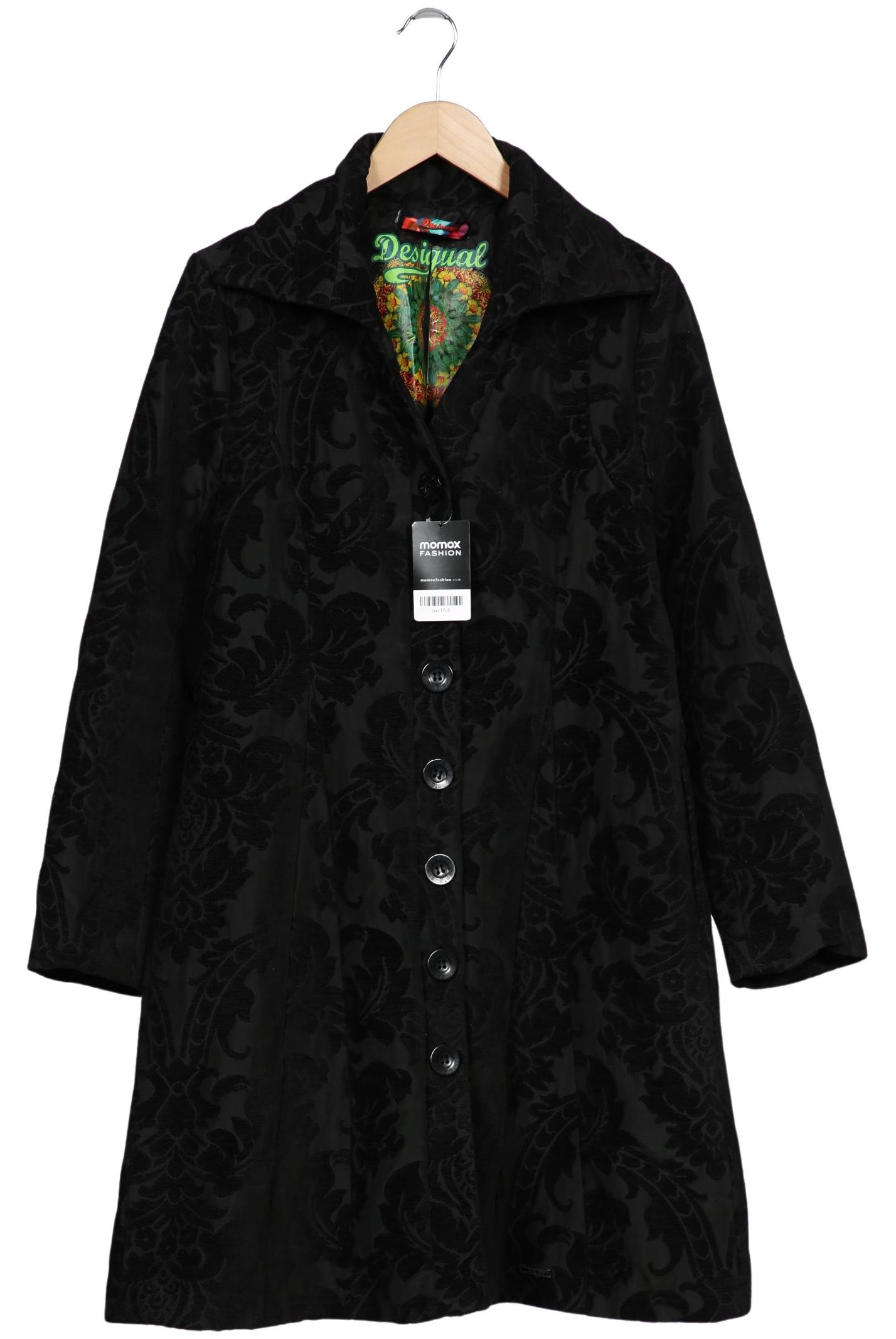 

Desigual Damen Mantel, schwarz, Gr. 44