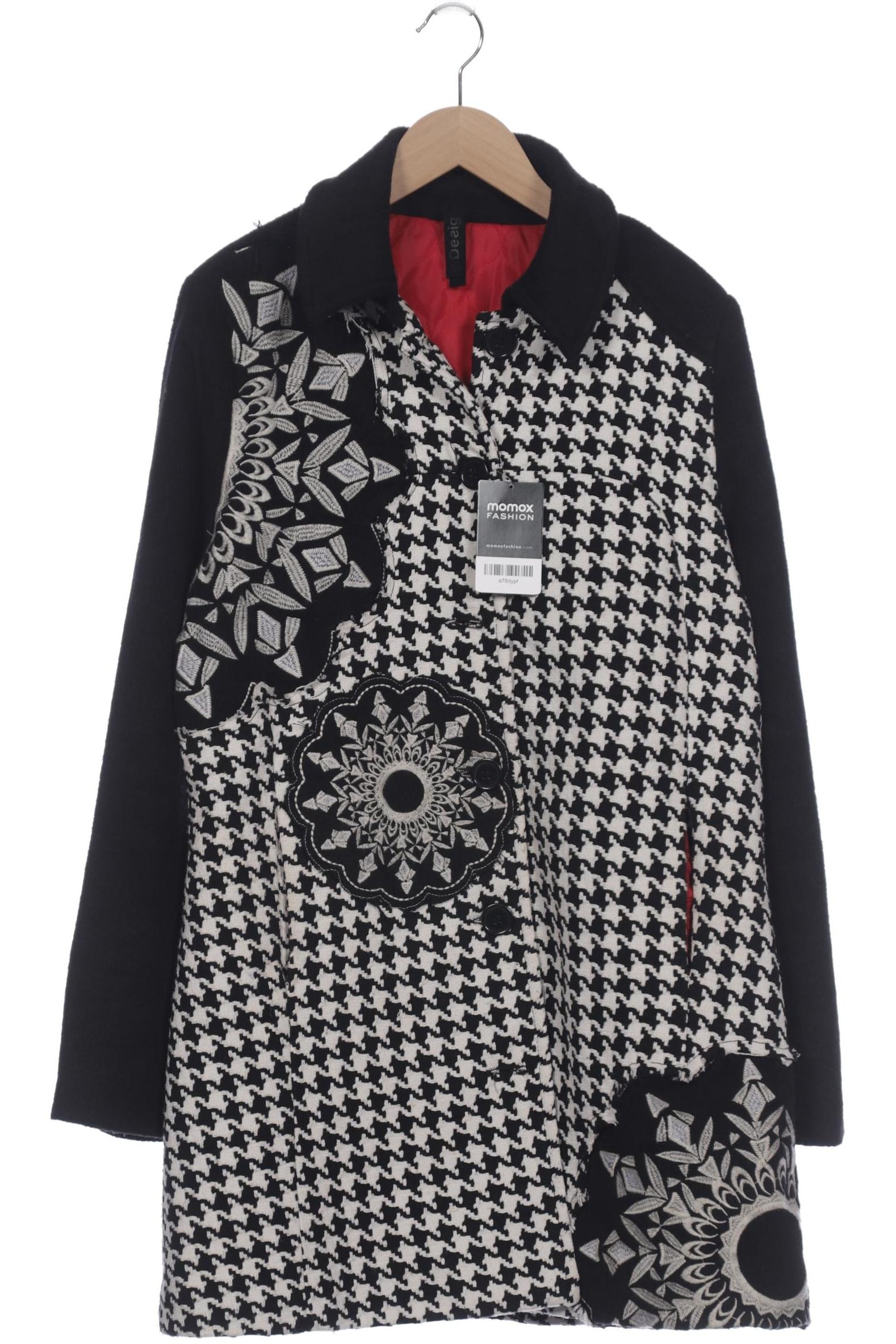 

Desigual Damen Mantel, schwarz, Gr. 42