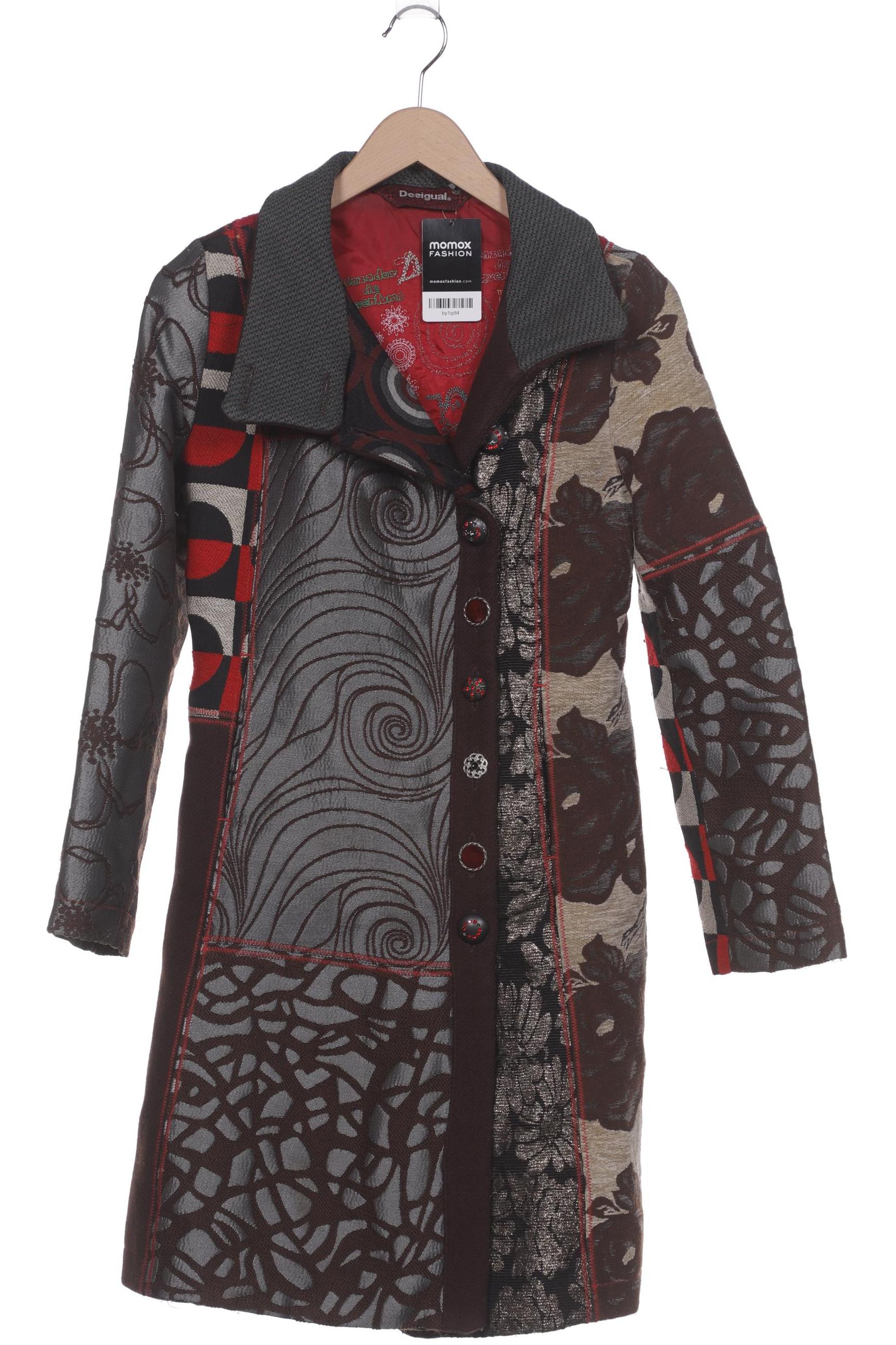 

Desigual Damen Mantel, braun, Gr. 38