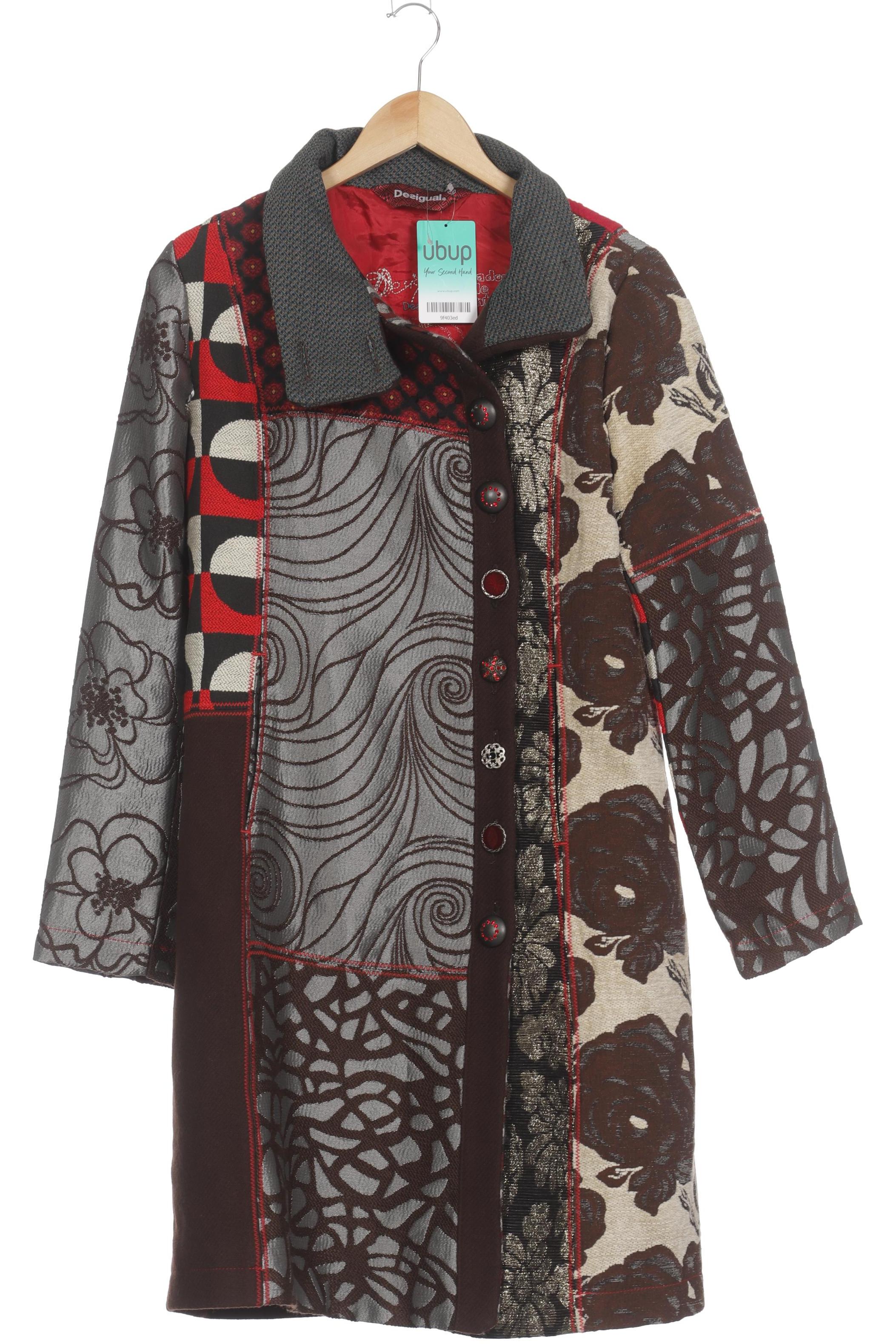 

Desigual Damen Mantel, mehrfarbig, Gr. 42