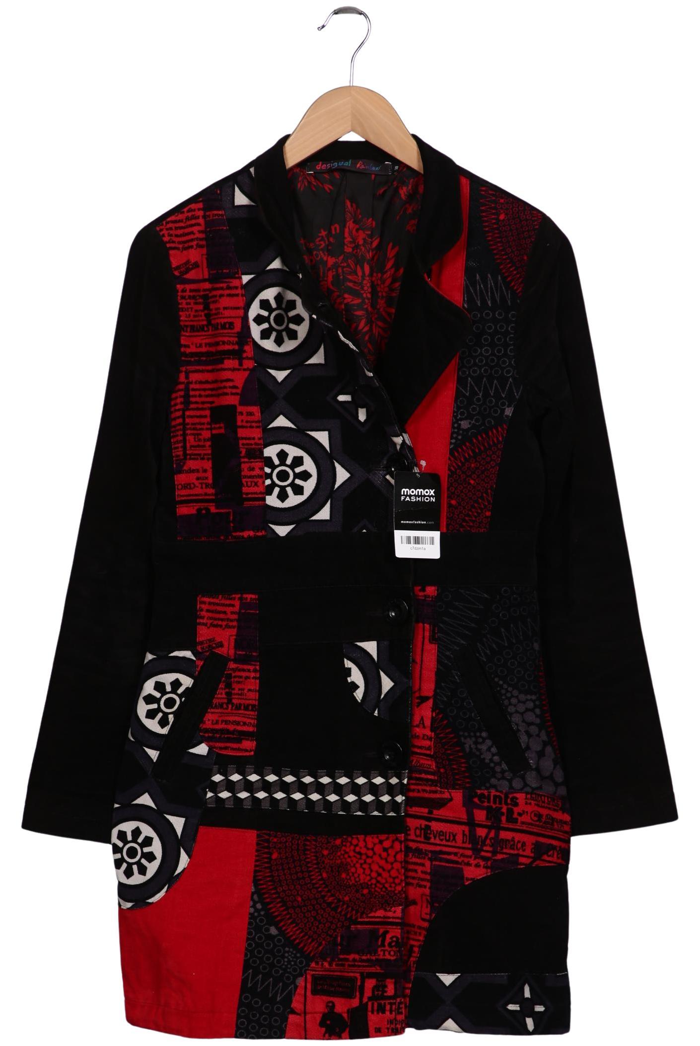 

Desigual Damen Mantel, mehrfarbig, Gr. 38