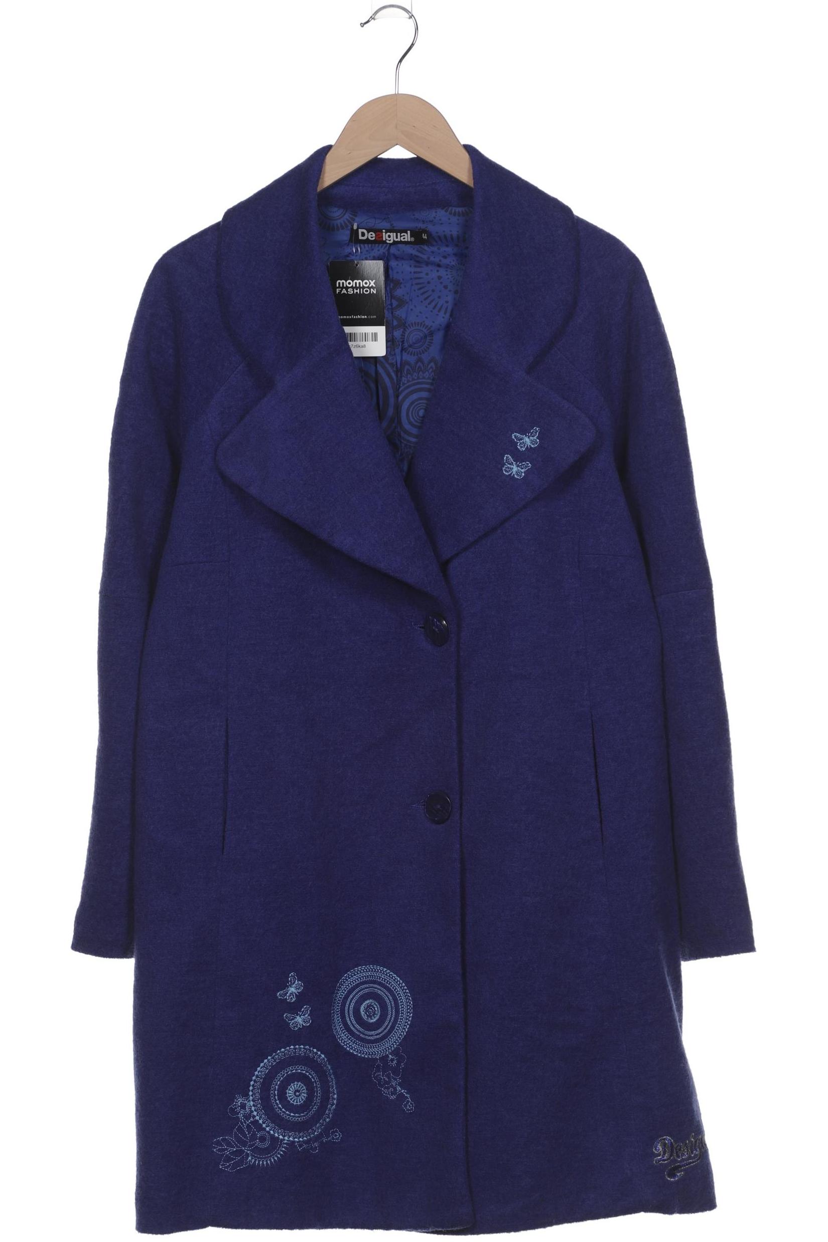 

Desigual Damen Mantel, blau, Gr. 44