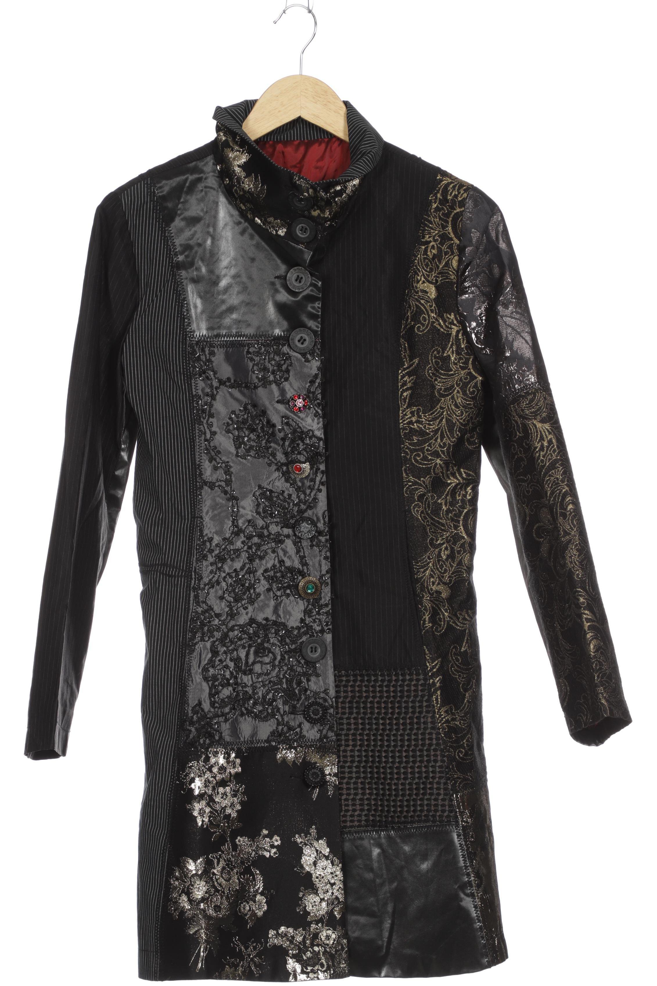 

Desigual Damen Mantel, schwarz, Gr. 42