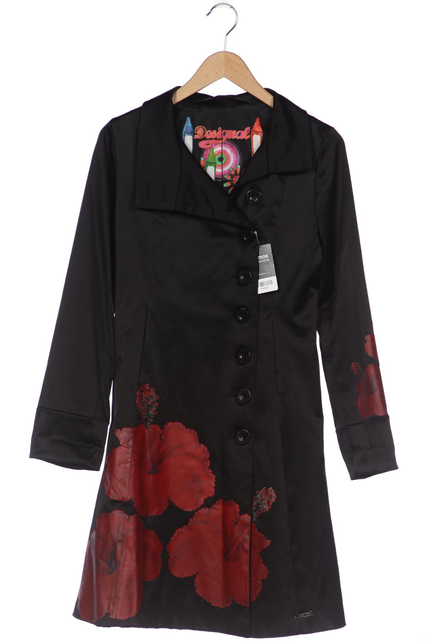 

Desigual Damen Mantel, schwarz