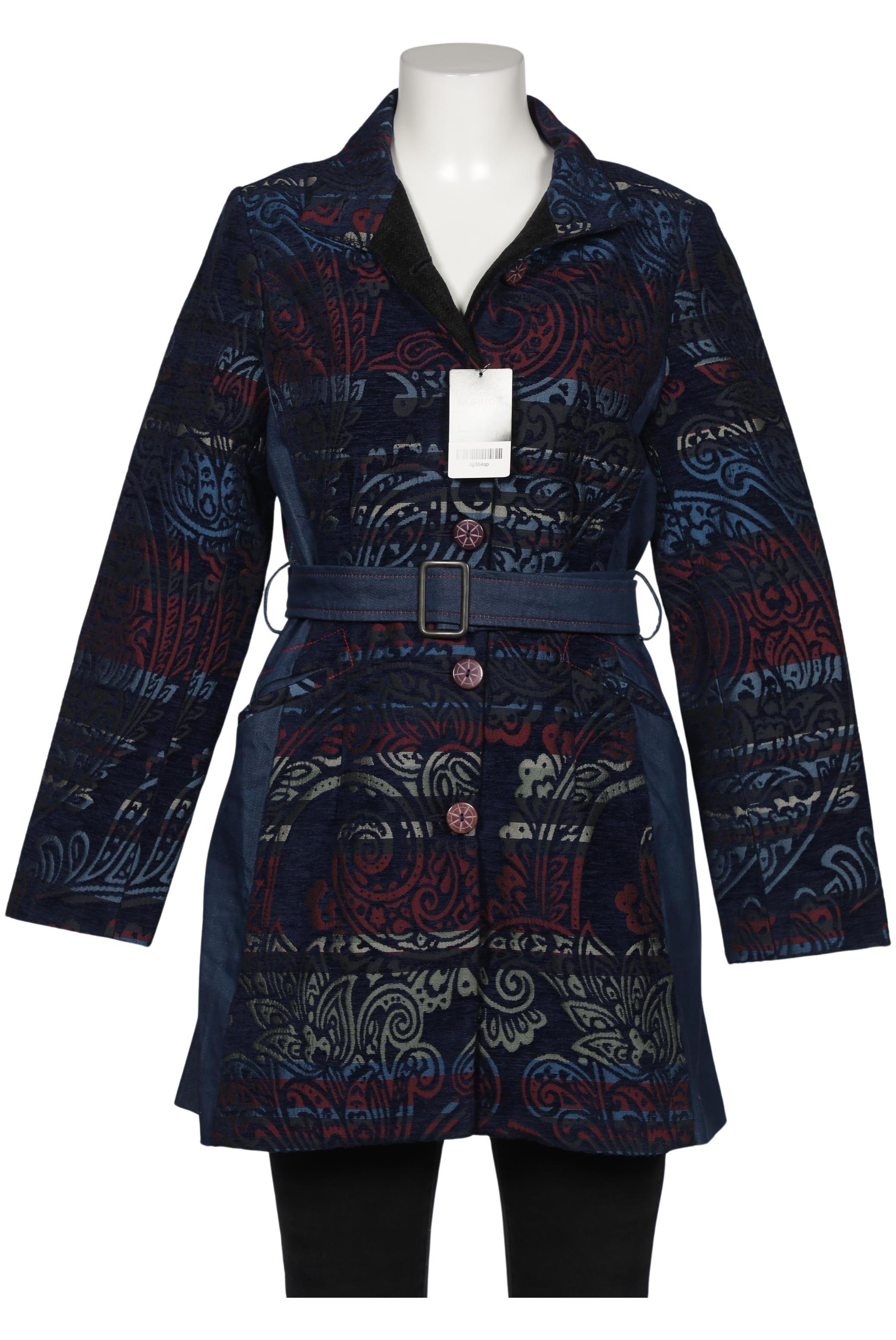 

Desigual Damen Mantel, blau, Gr. 42