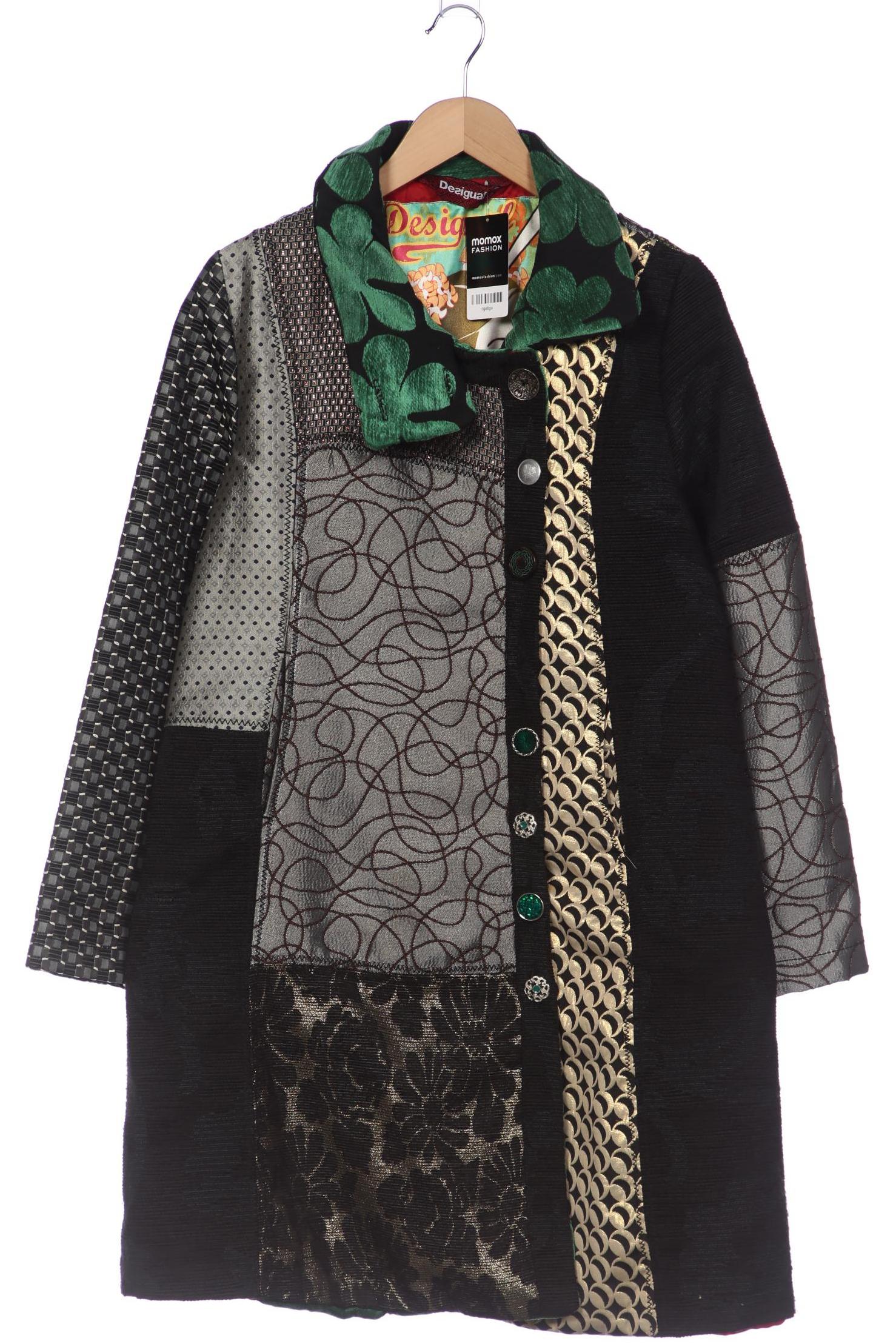 

Desigual Damen Mantel, schwarz