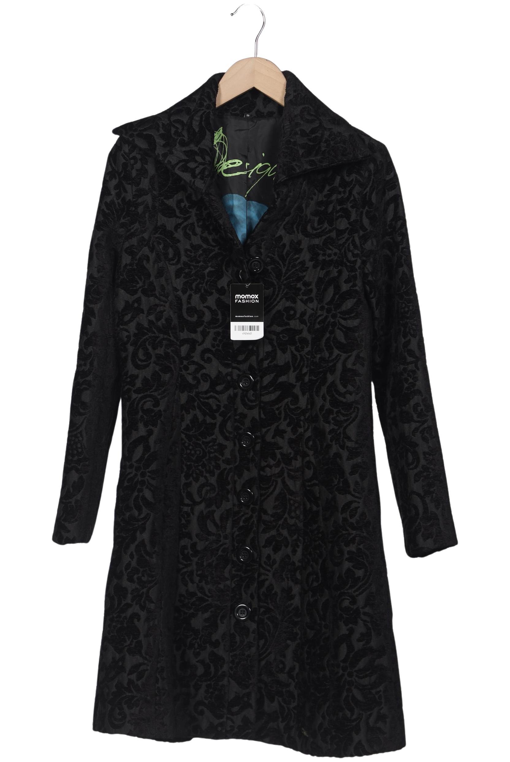 

Desigual Damen Mantel, schwarz, Gr. 40