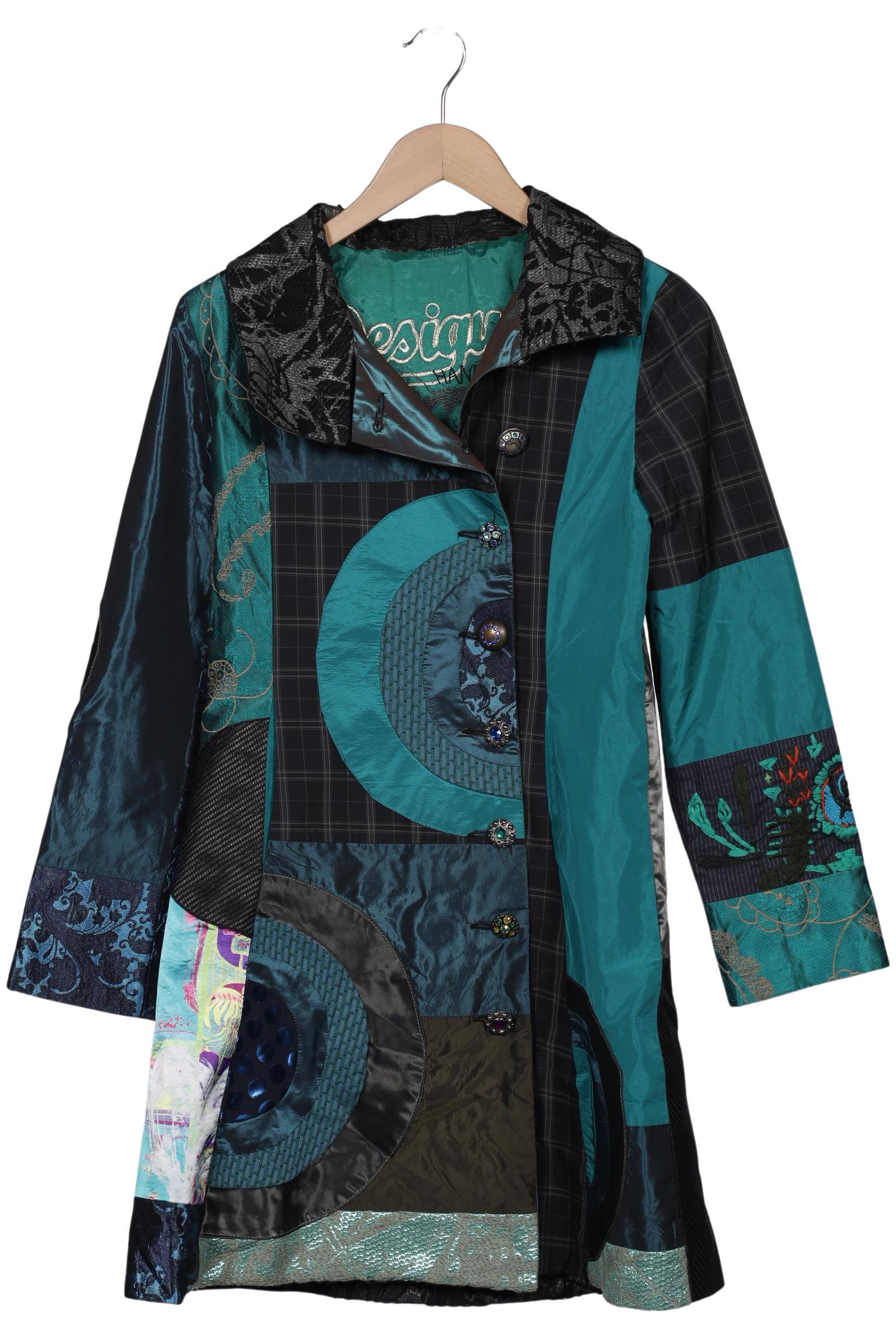 

Desigual Damen Mantel, mehrfarbig, Gr. 38