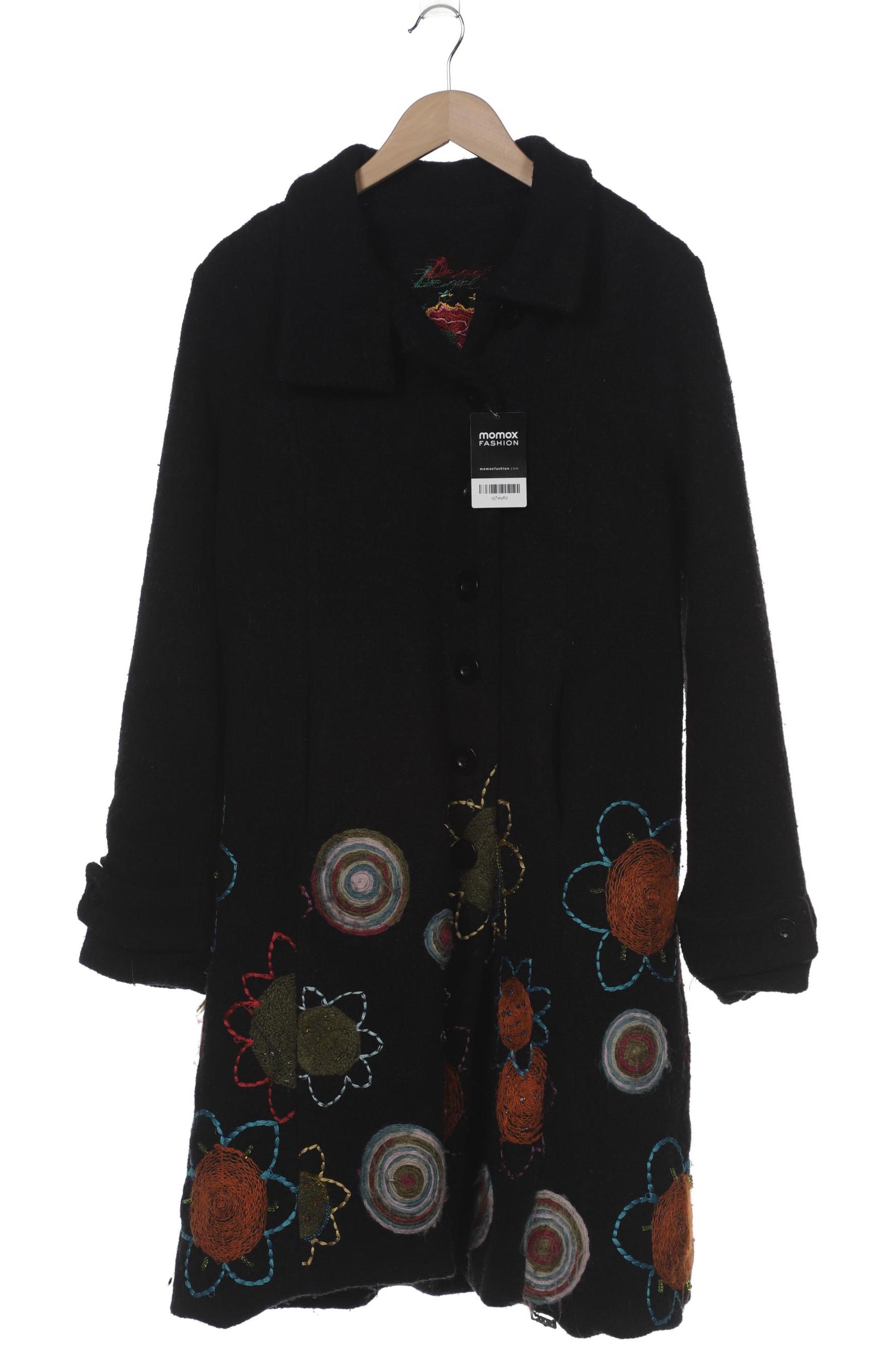 

Desigual Damen Mantel, schwarz, Gr. 42