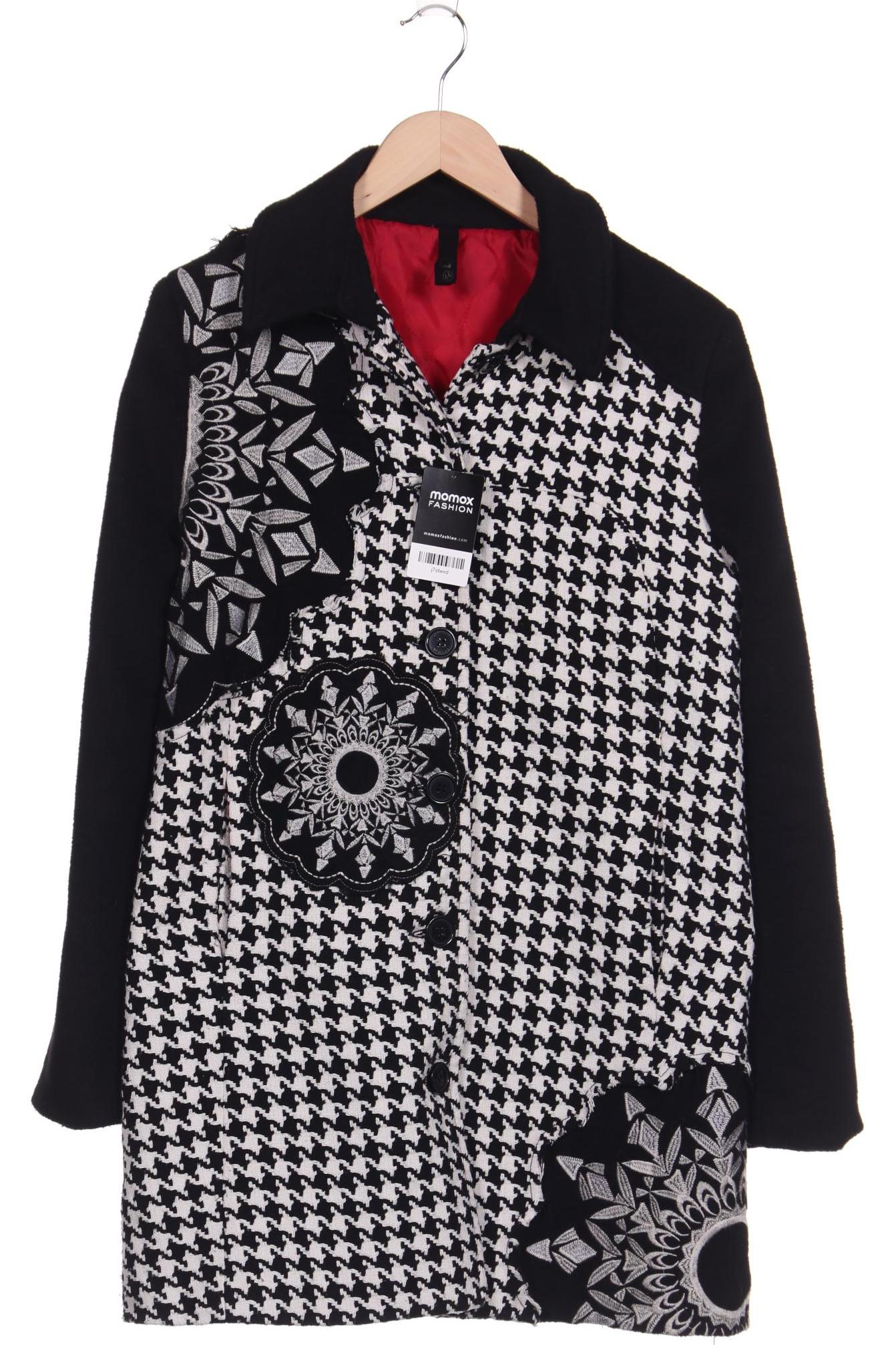

Desigual Damen Mantel, schwarz, Gr. 44