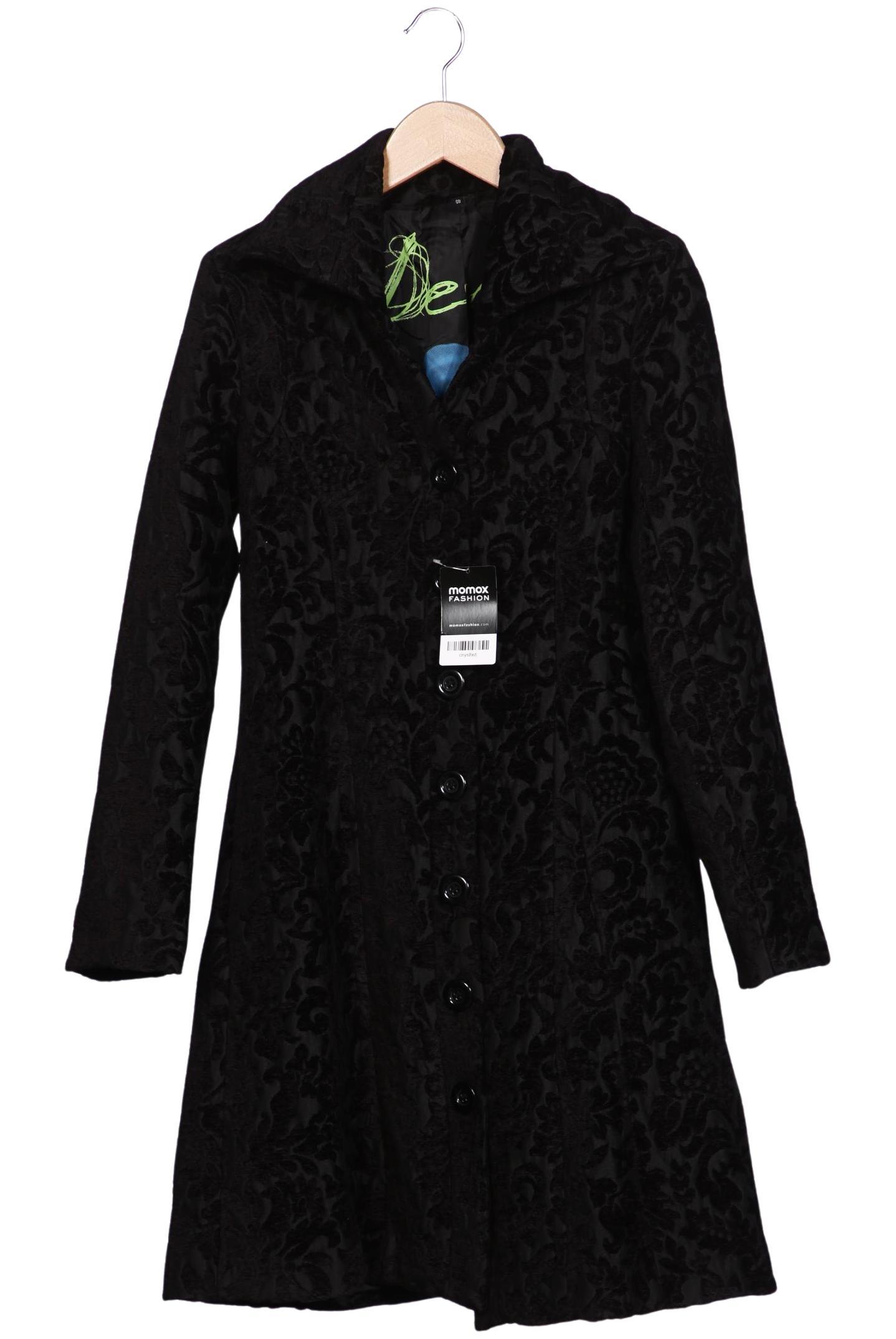 

Desigual Damen Mantel, schwarz, Gr. 40