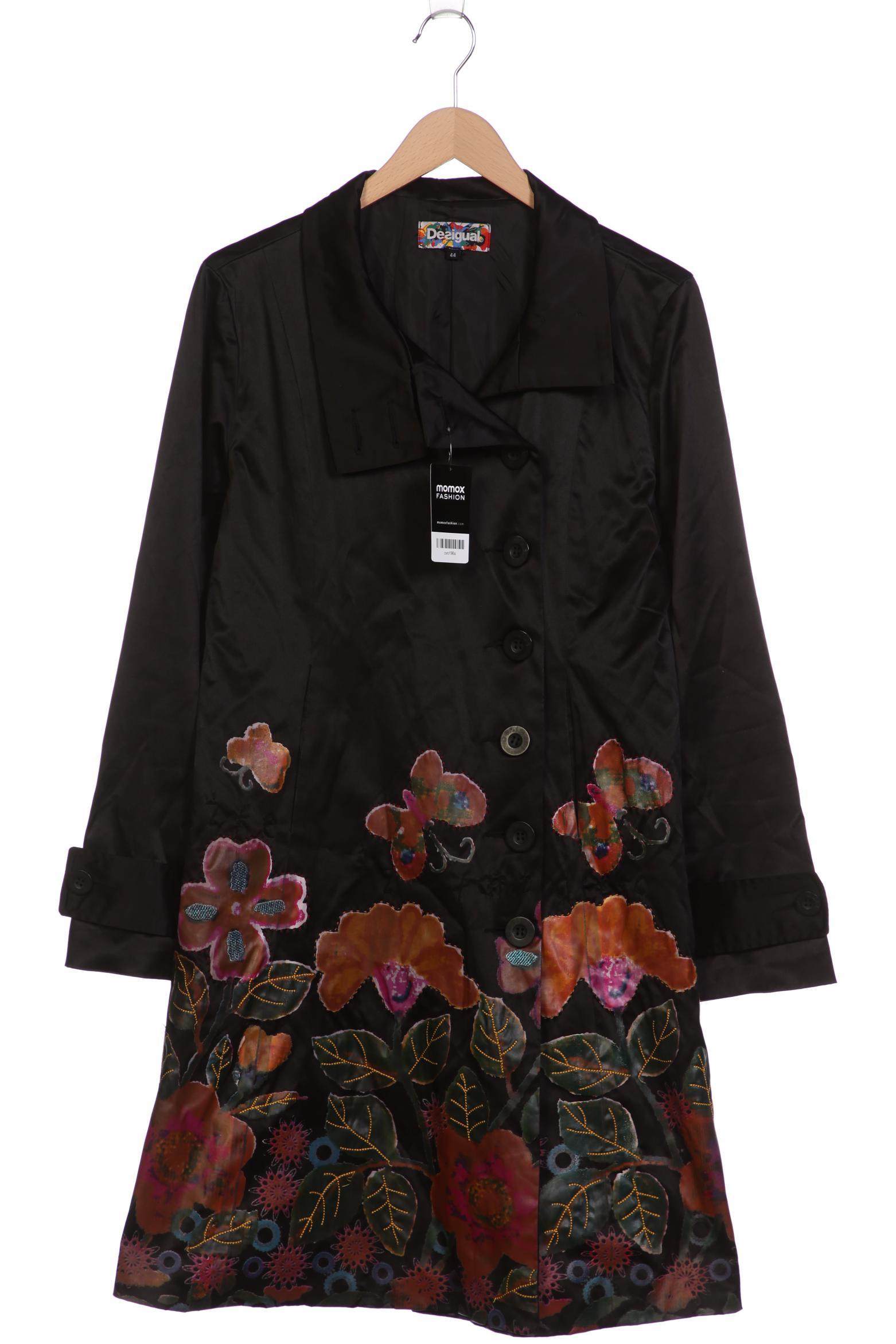 

Desigual Damen Mantel, schwarz, Gr. 44