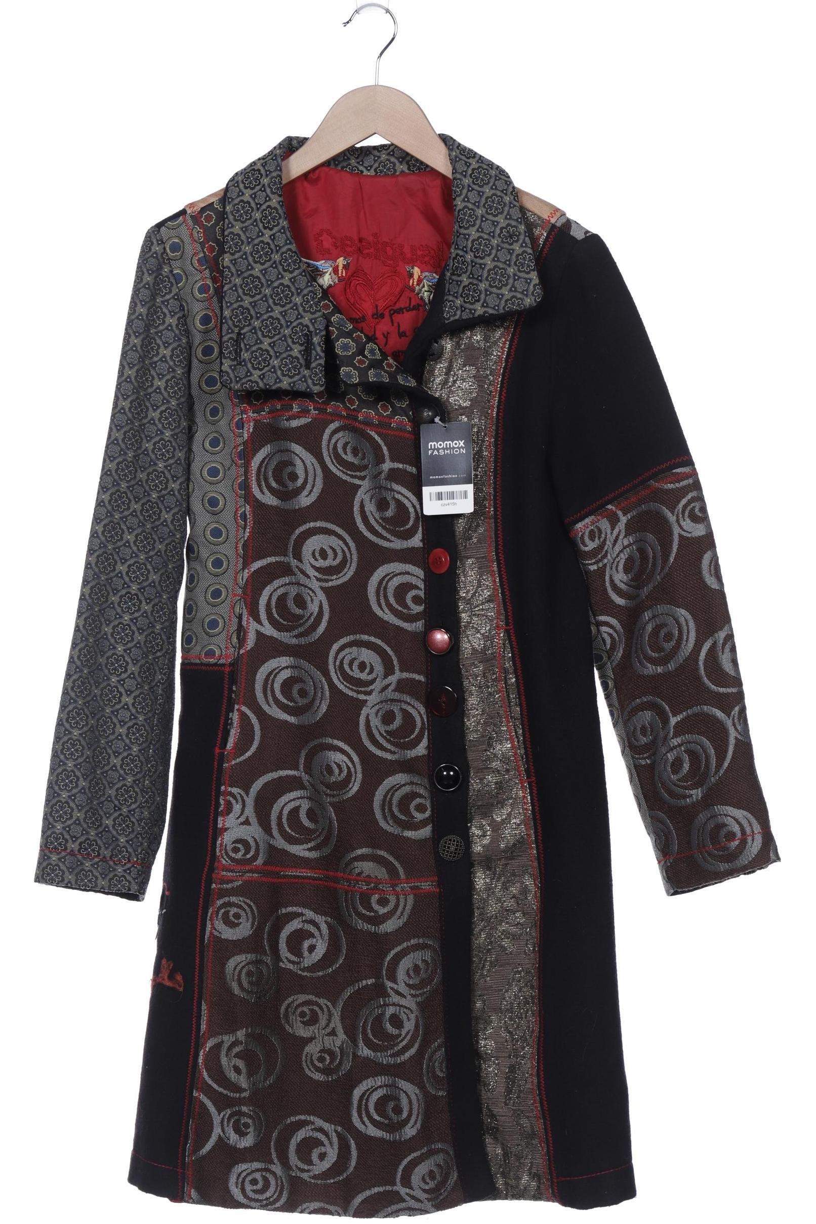 

Desigual Damen Mantel, mehrfarbig, Gr. 46