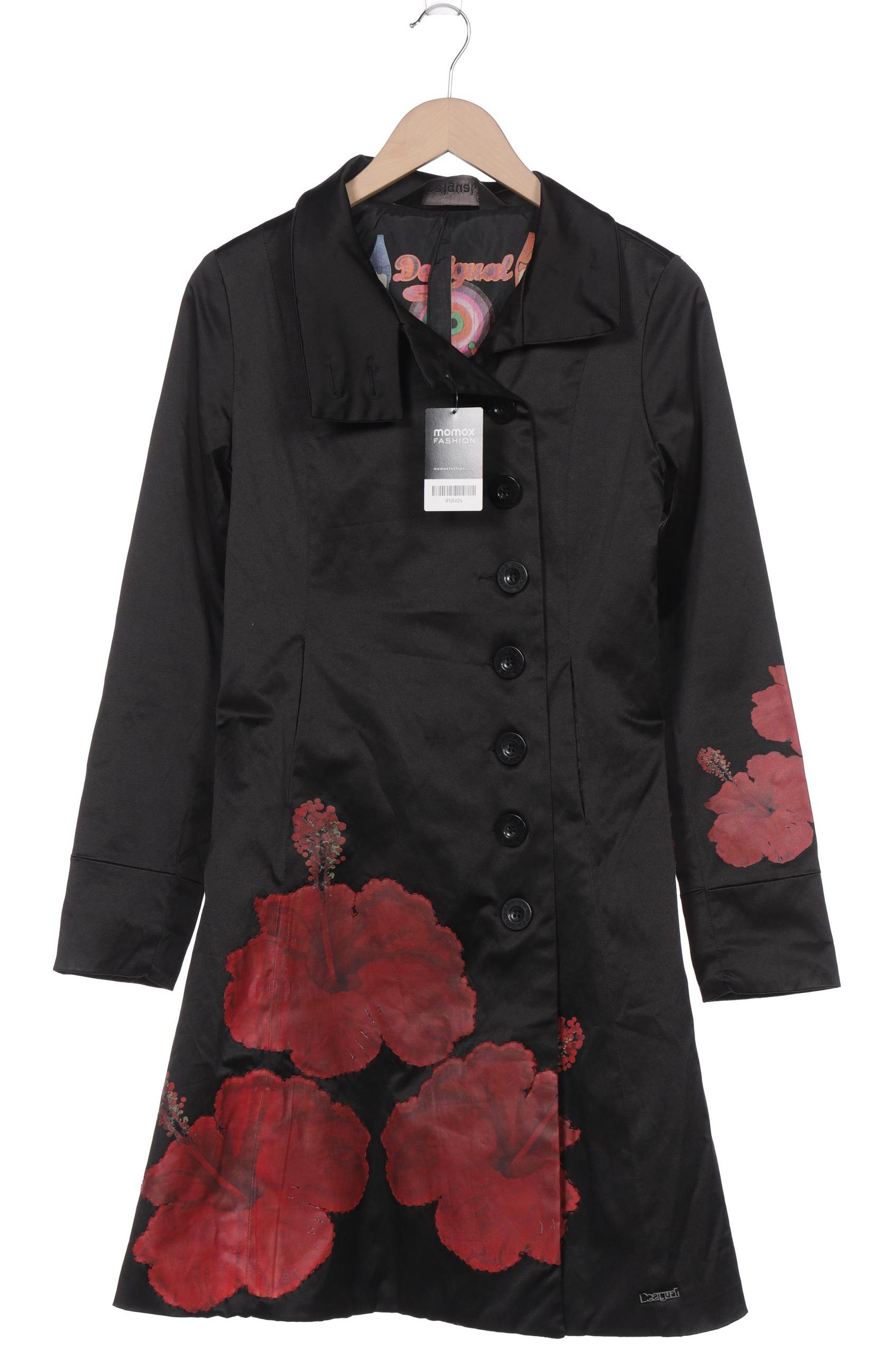 

Desigual Damen Mantel, schwarz